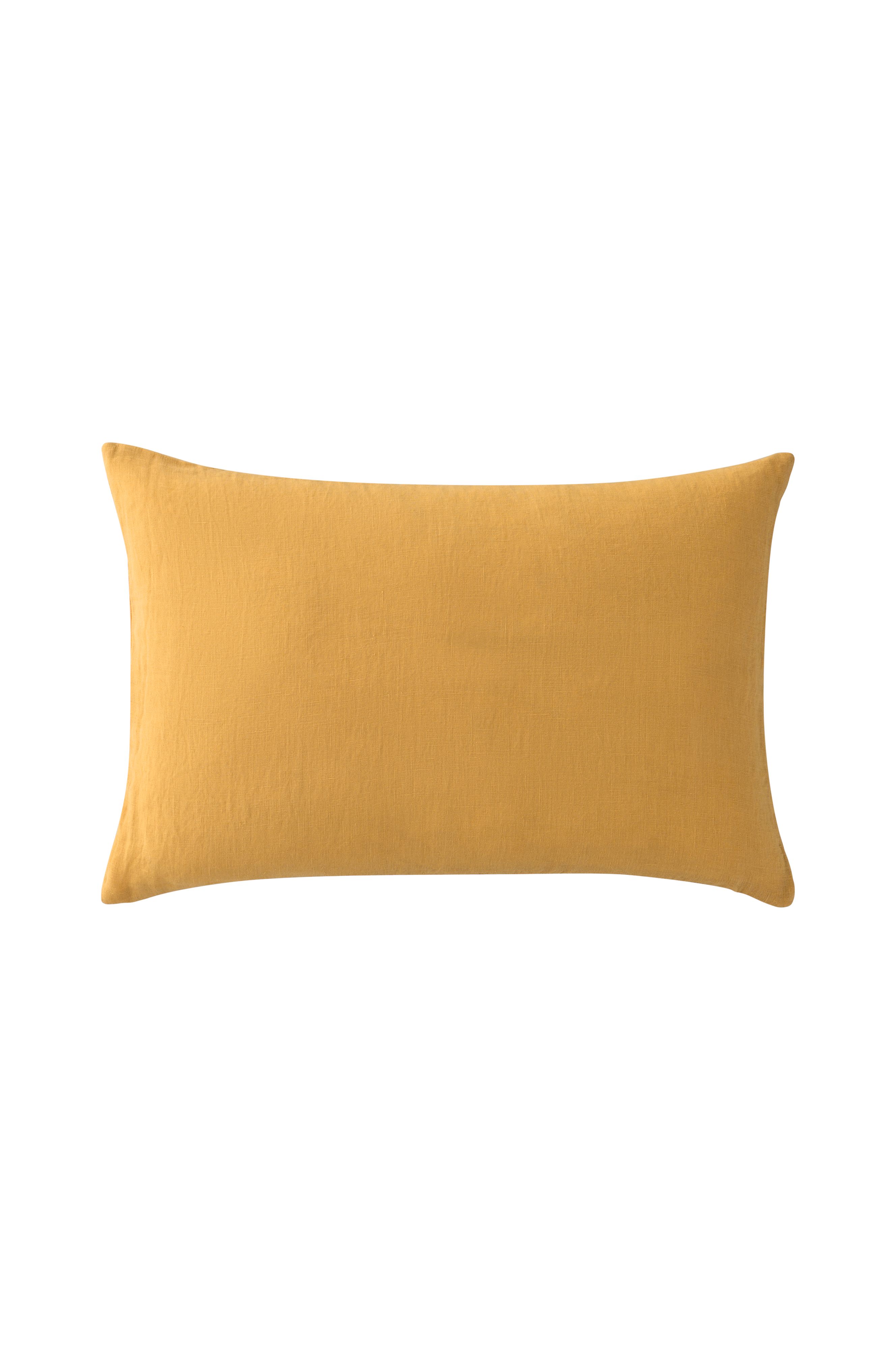 Putetrekk Candice Zip i vasket lin 40x60 cm