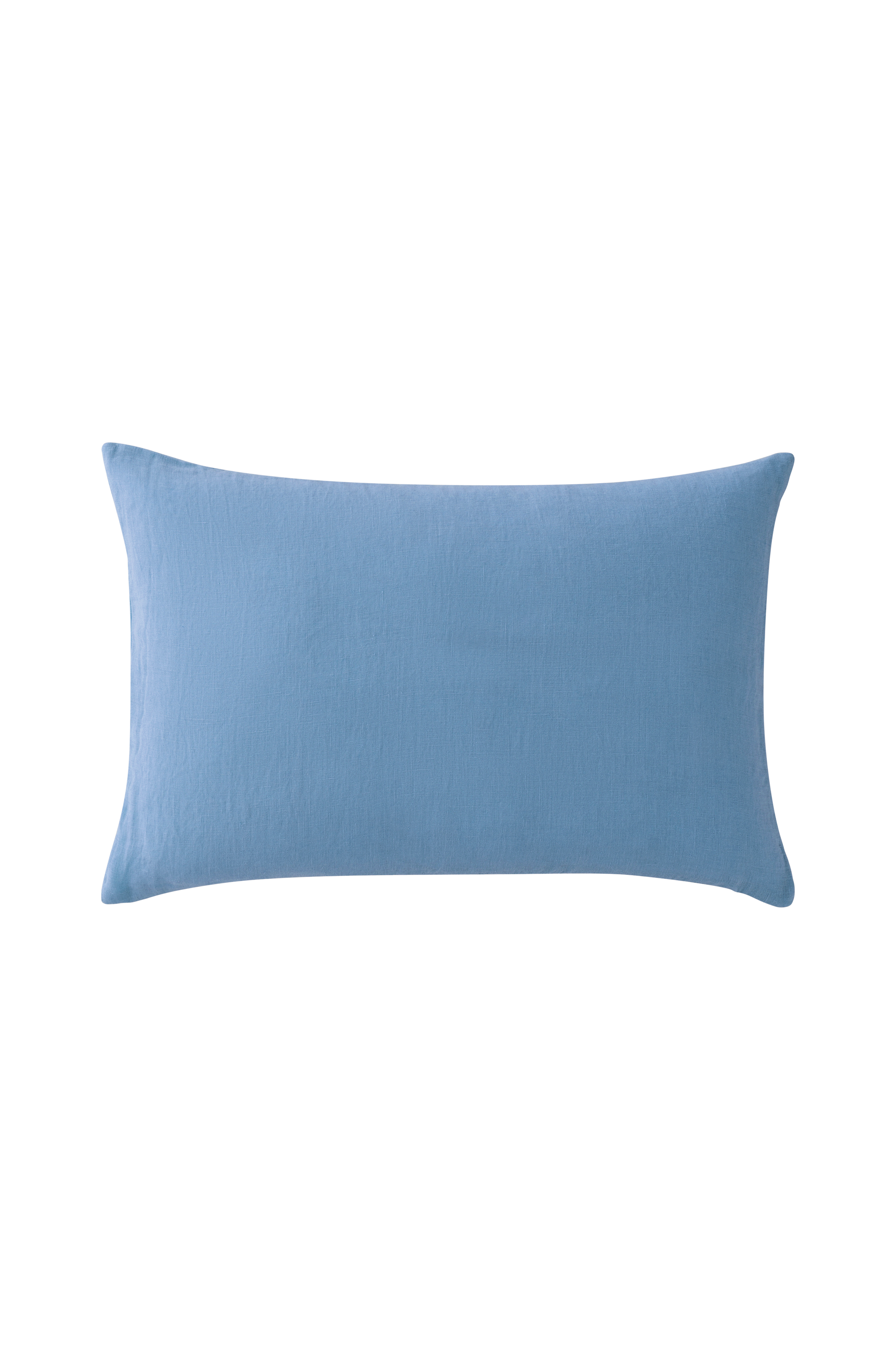 Putetrekk Candice Zip i vasket lin 40x60 cm