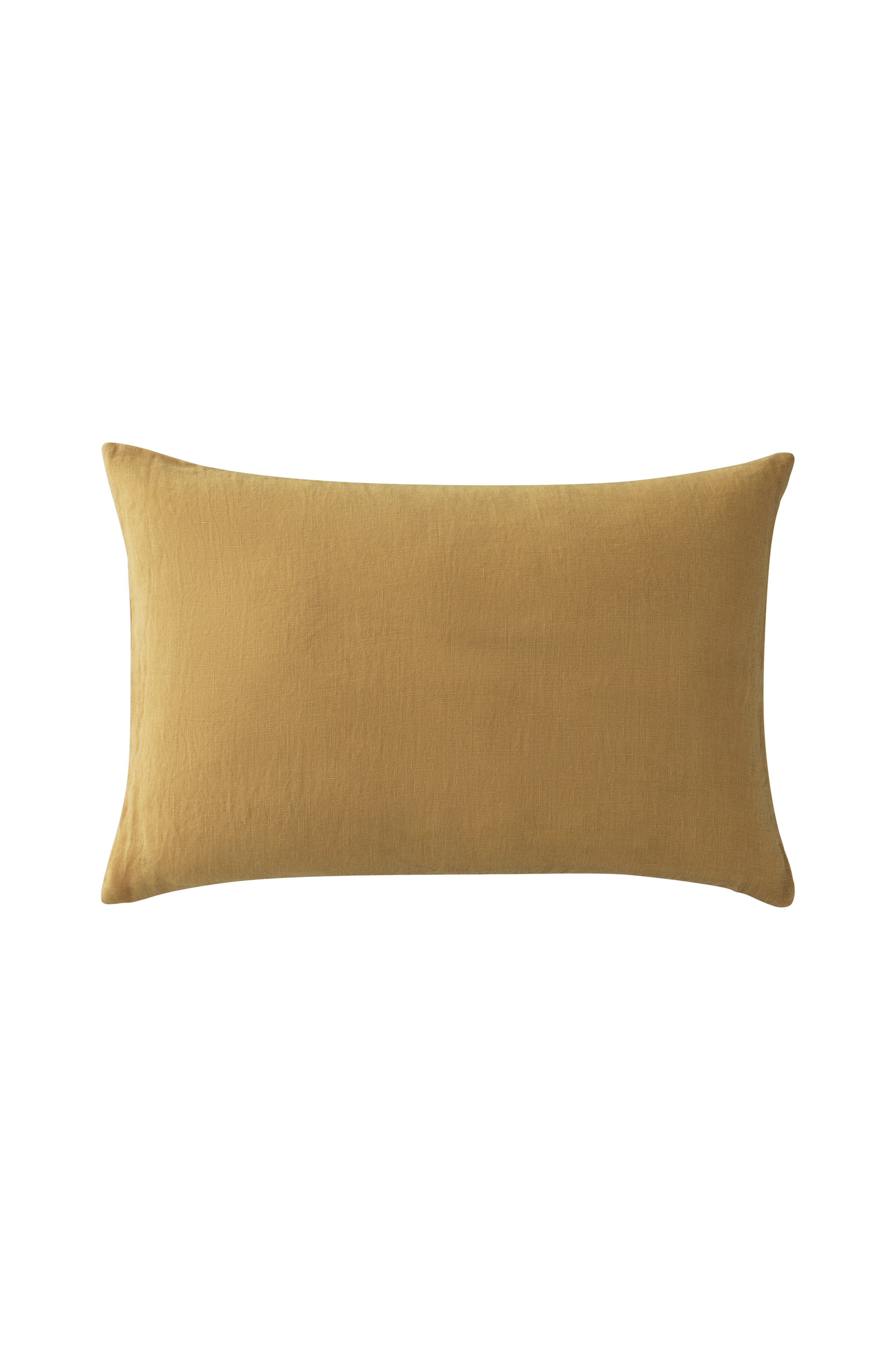 Putetrekk Candice Zip i vasket lin 40x60 cm