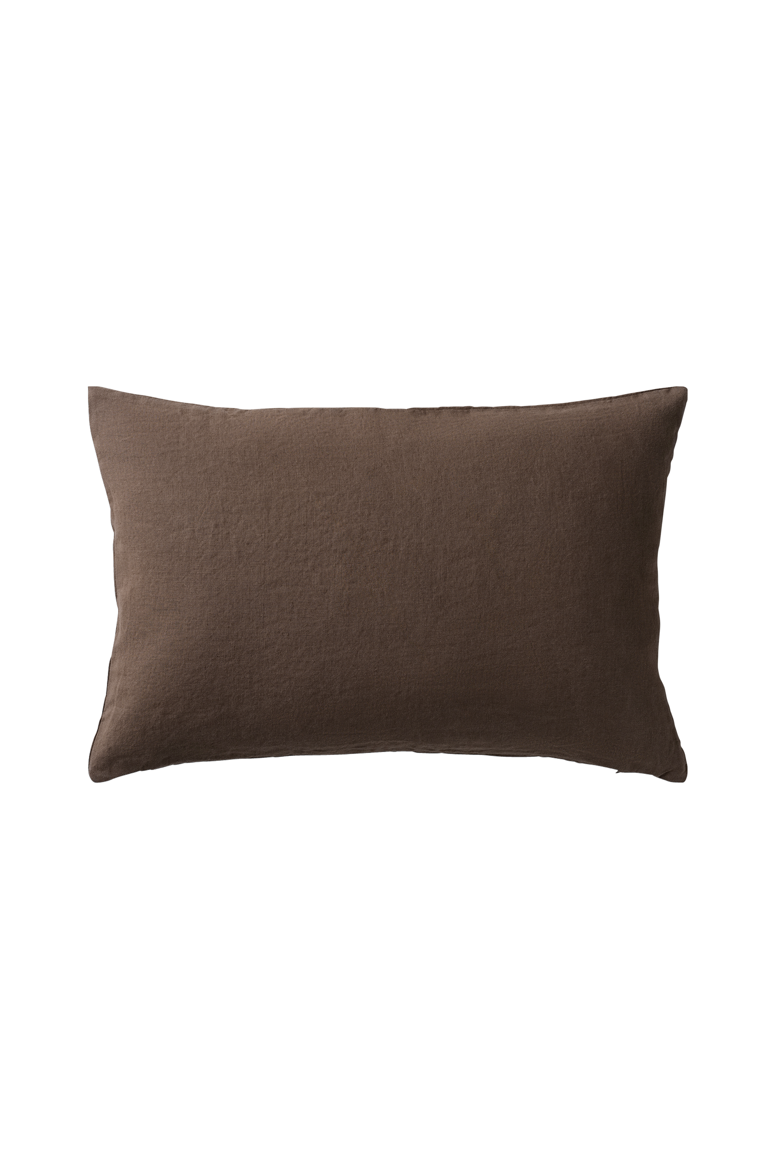 Putetrekk Candice Zip i vasket lin 40x60 cm