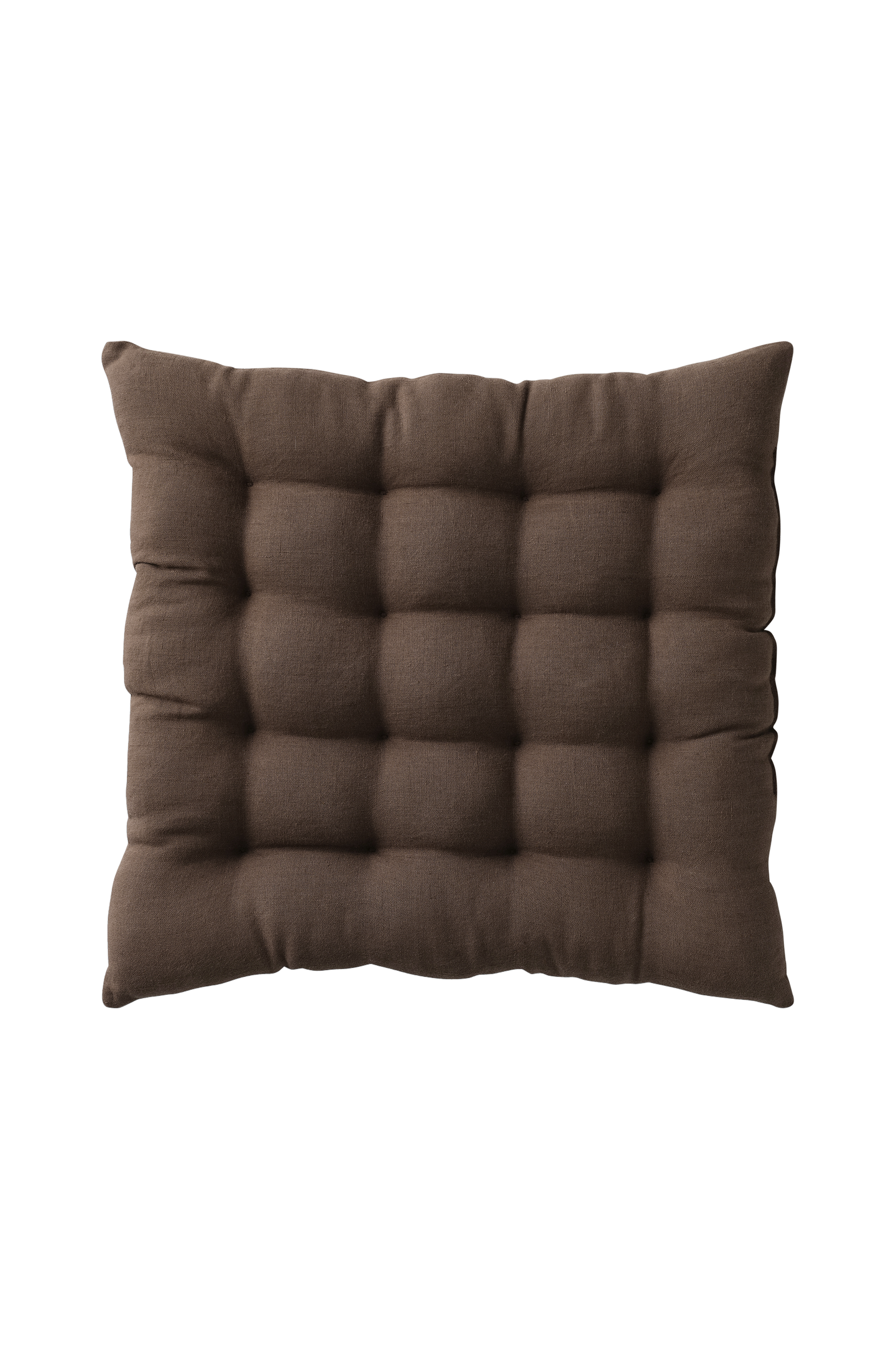 Sittepute Candice i vasket lin 40x40x5 cm