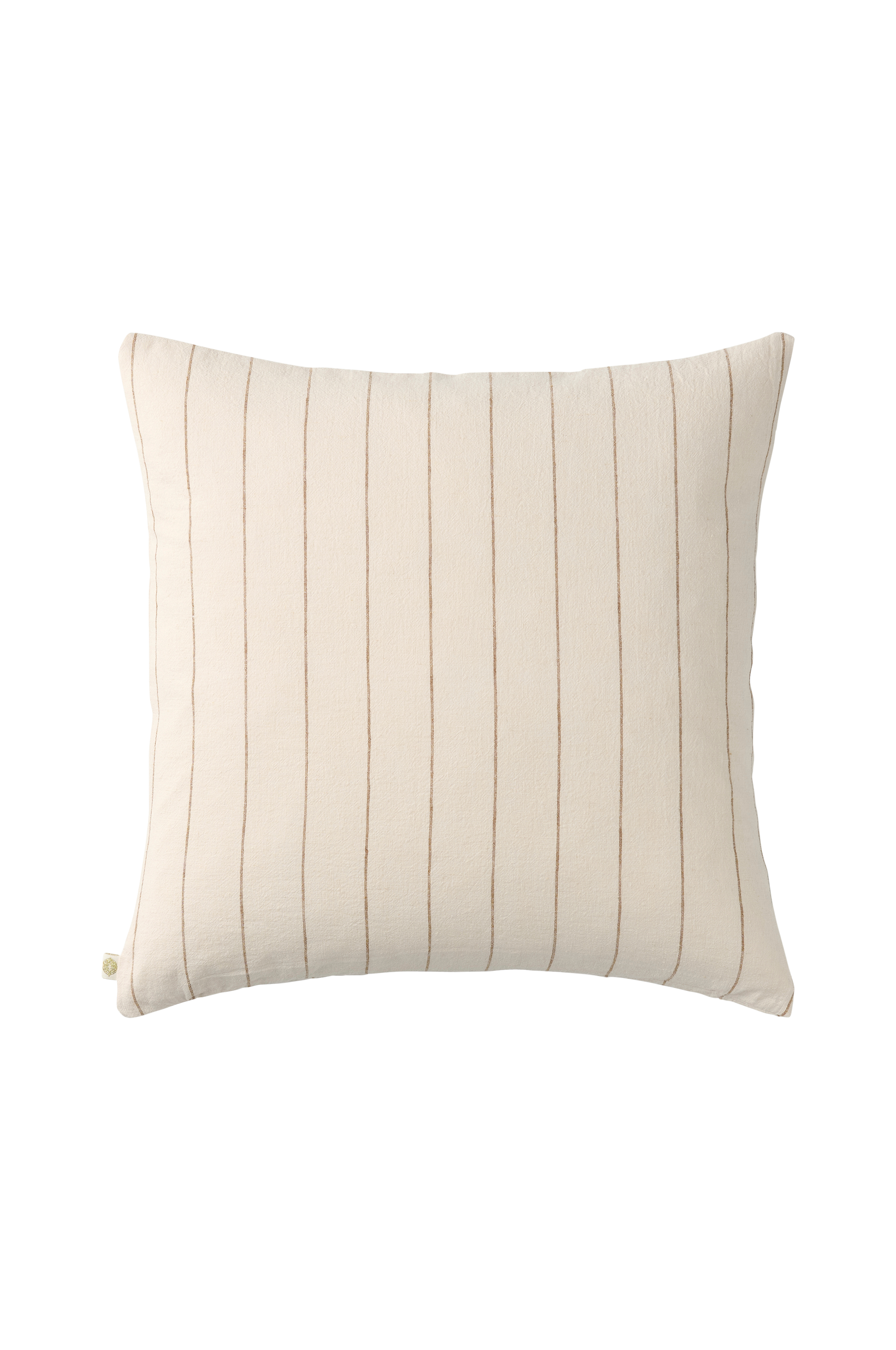 Putetrekk Elly Thin Stripe i resirkulert halvlinne