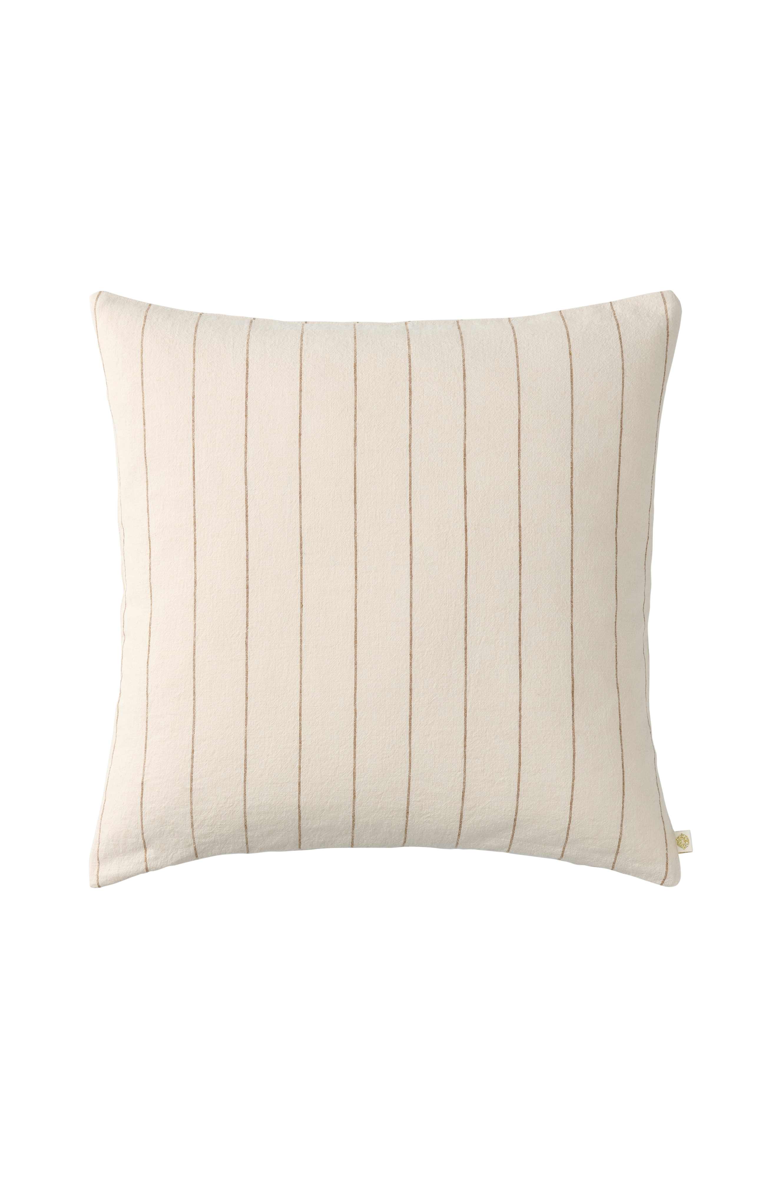 Putetrekk Elly Thin Stripe i resirkulert halvlinne