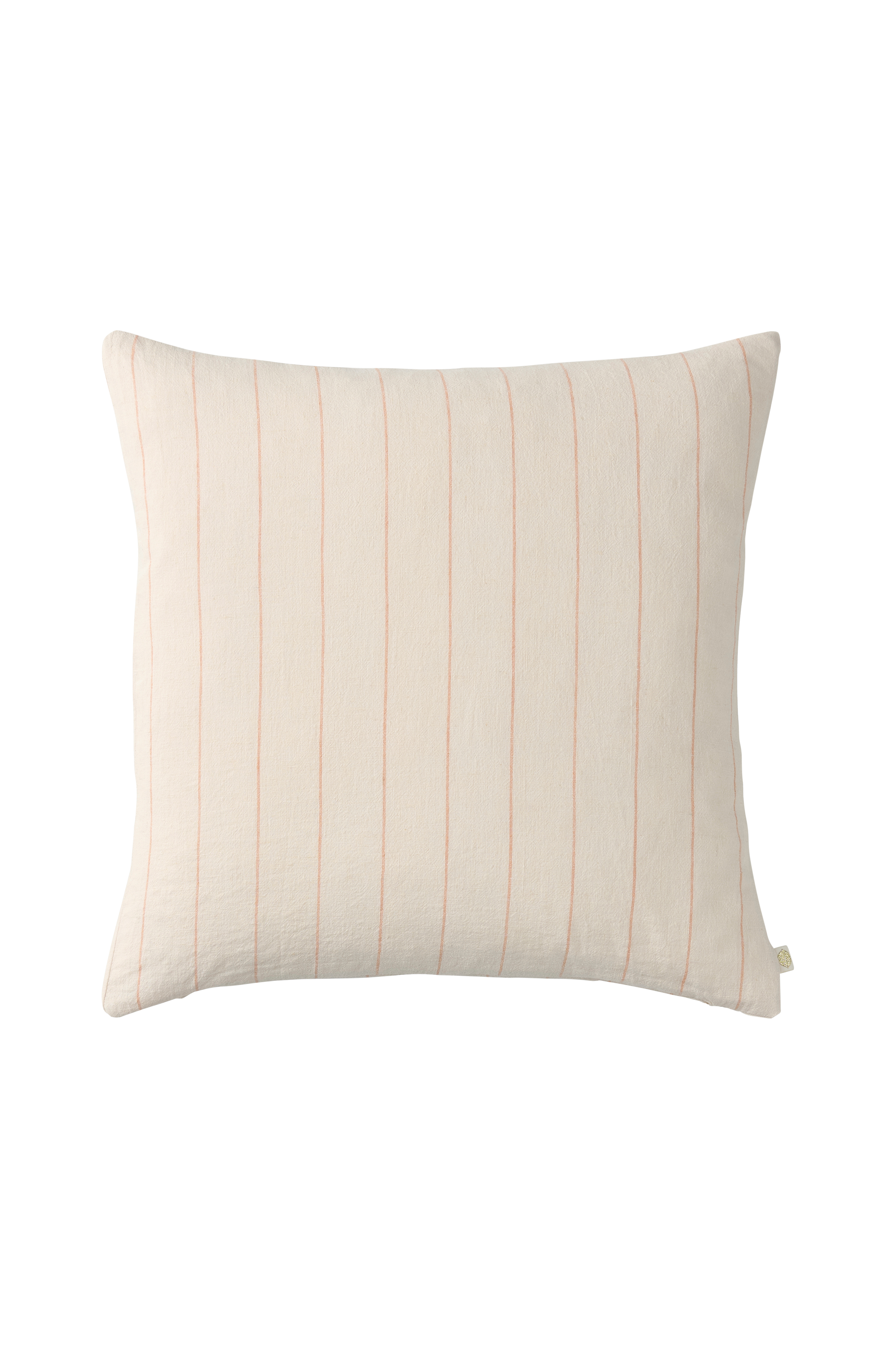 Putetrekk Elly Thin Stripe i resirkulert halvlinne