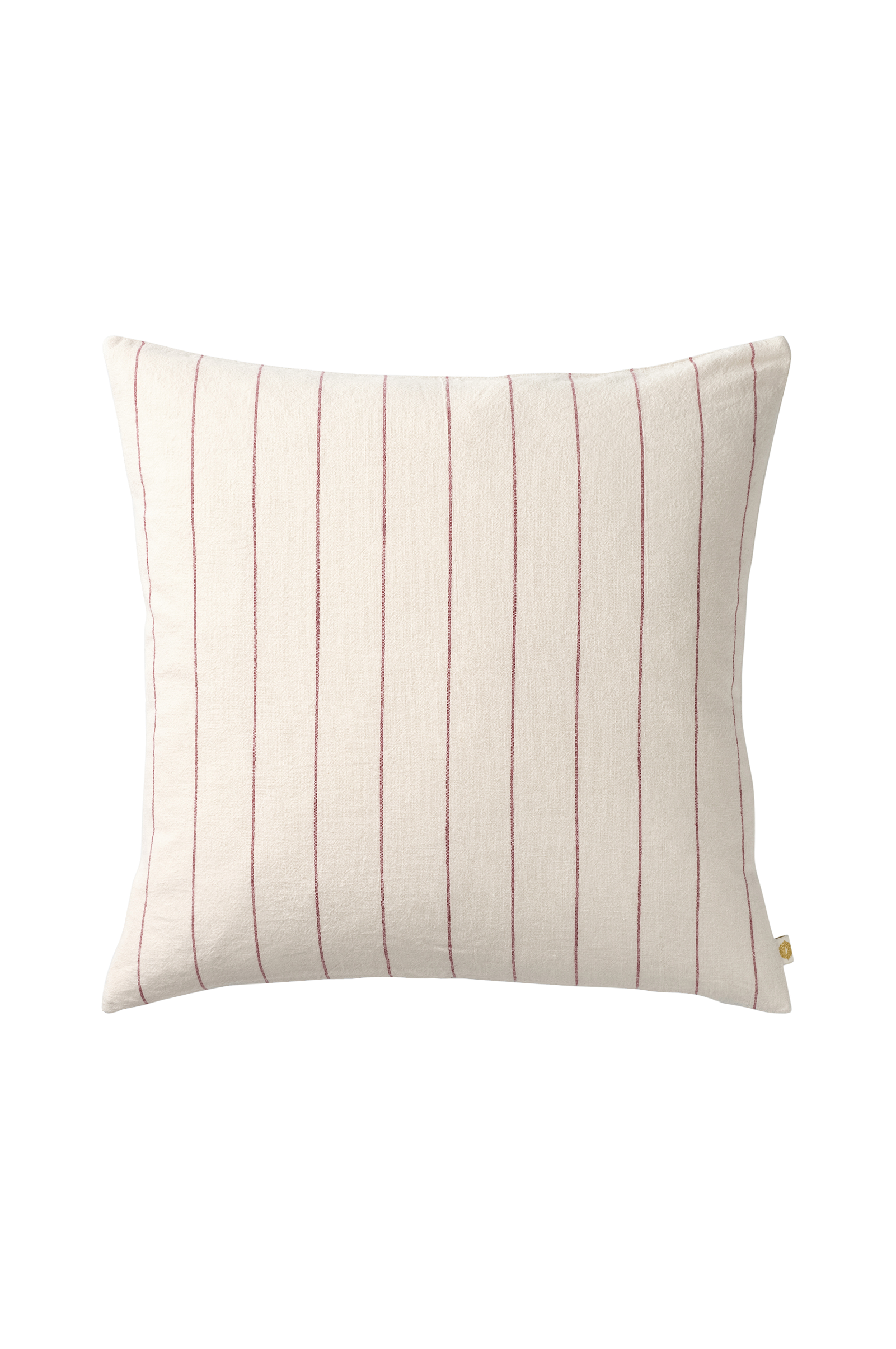 Putetrekk Elly Thin Stripe i resirkulert halvlinne
