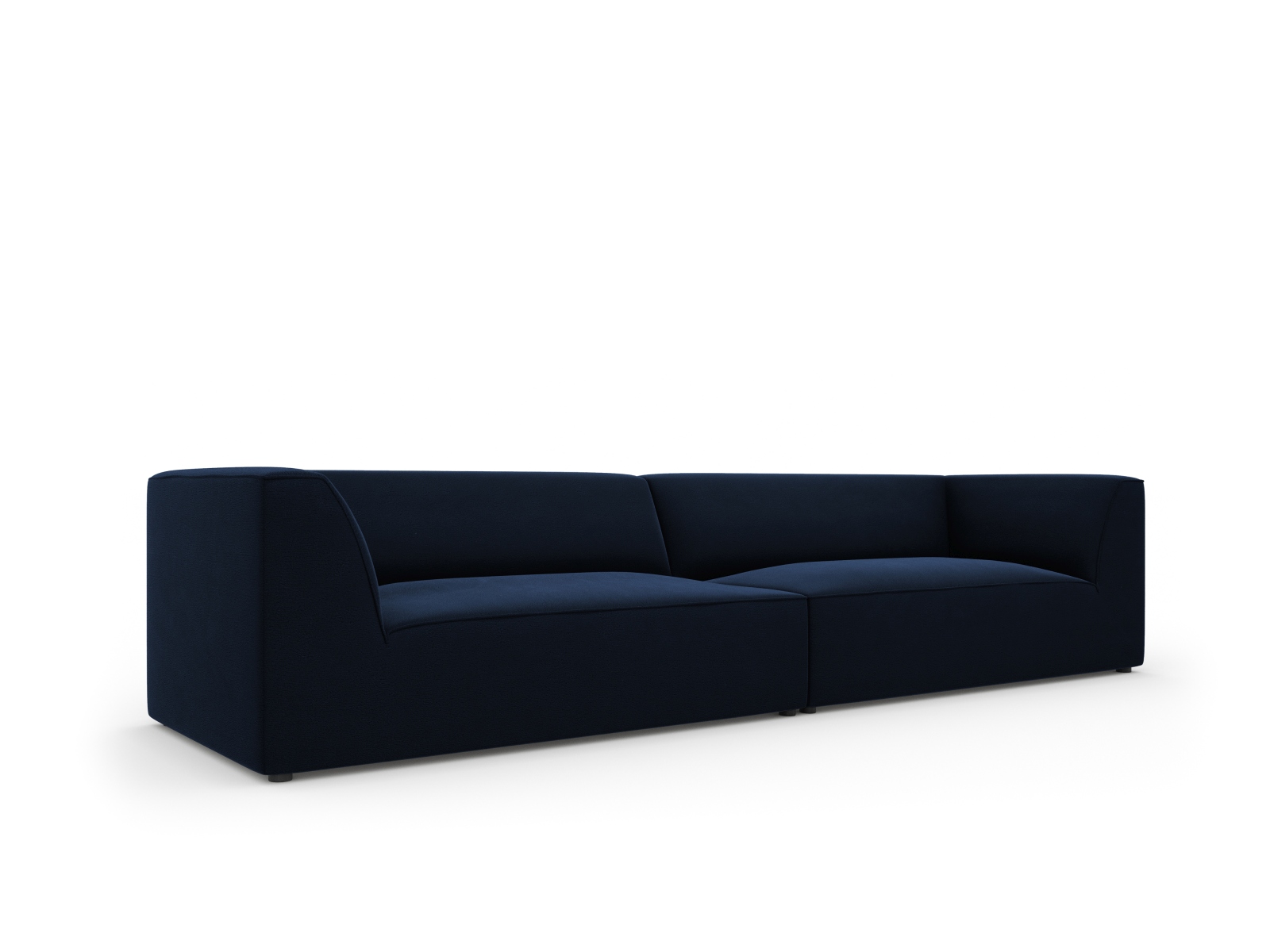 Velvet Sofa, "Ruby", 4 Seats, 302x93x69