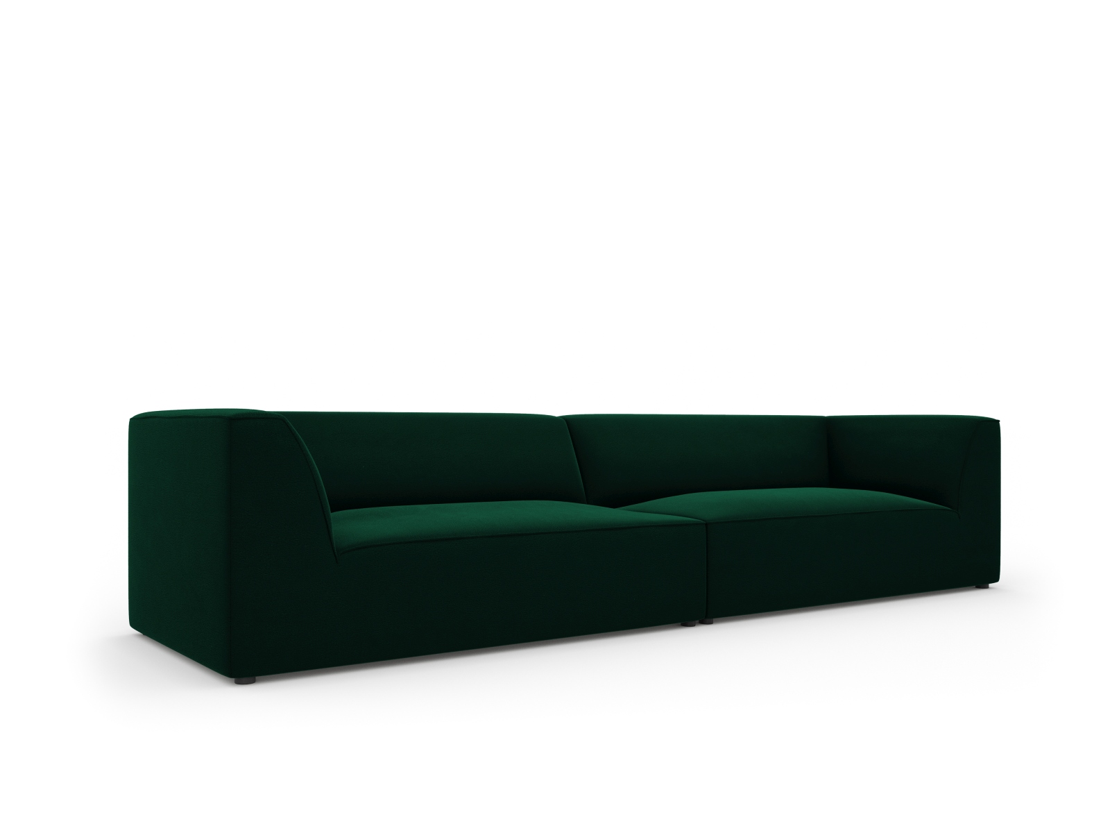 Velvet Sofa, "Ruby", 4 Seats, 302x93x69