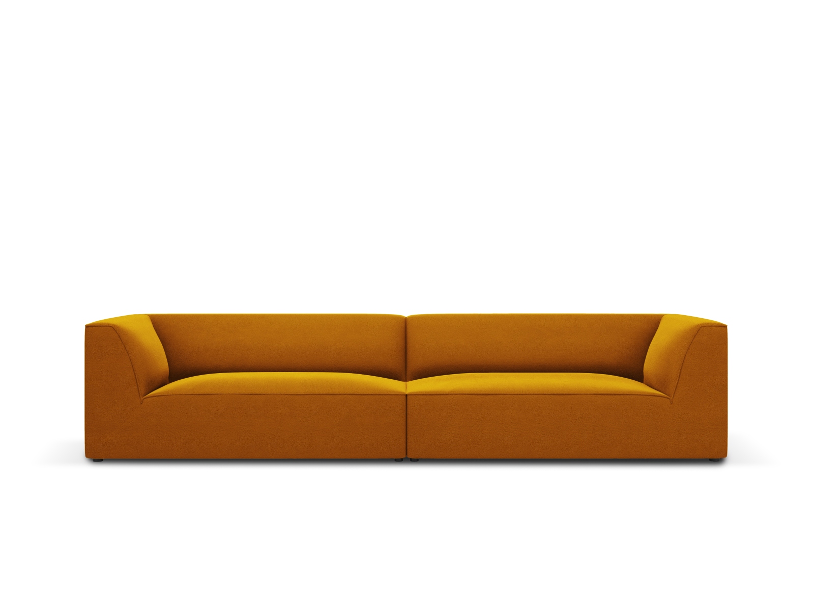 Velvet Sofa, "Ruby", 4 Seats, 302x93x69