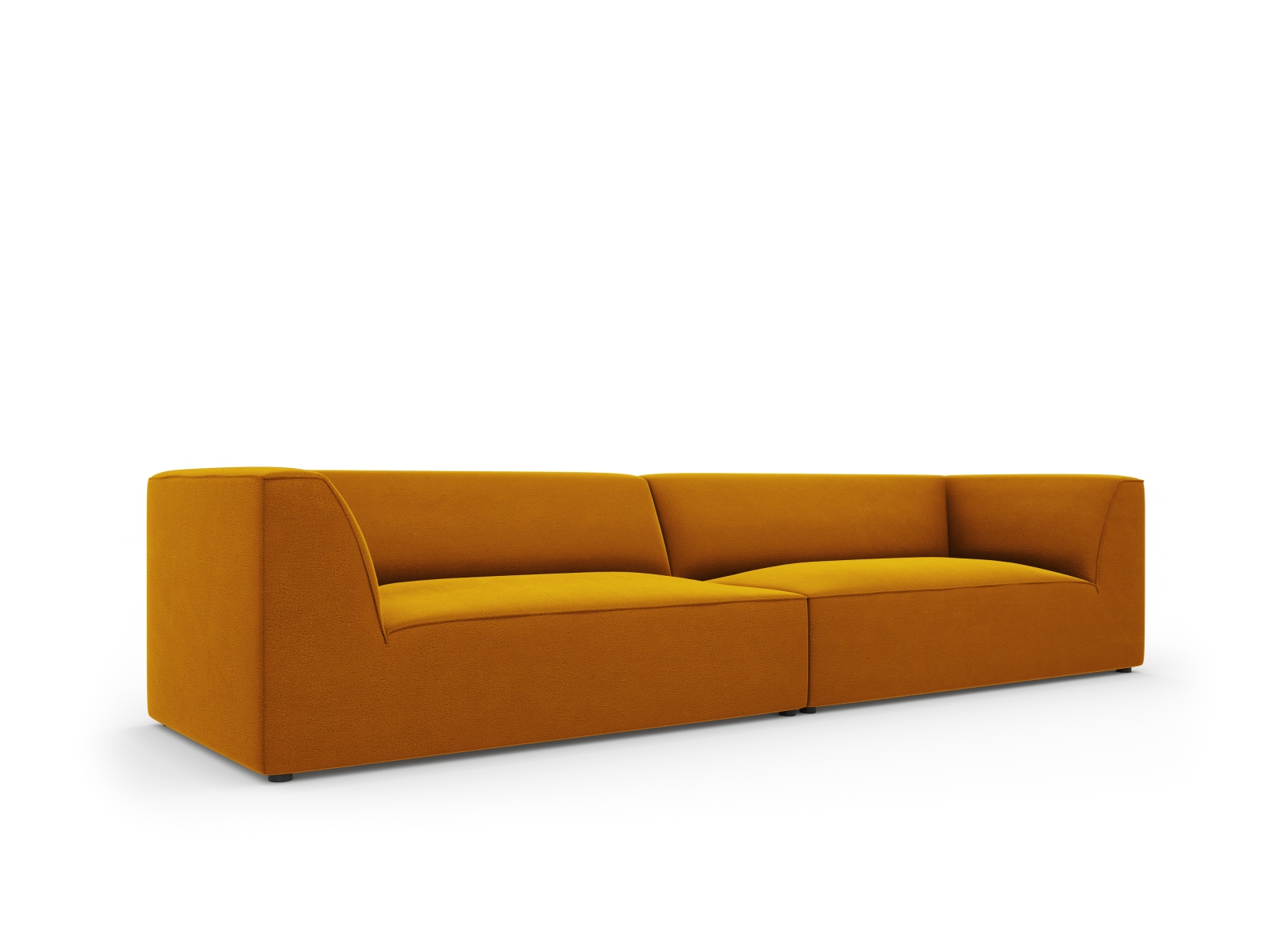 Velvet Sofa, "Ruby", 4 Seats, 302x93x69