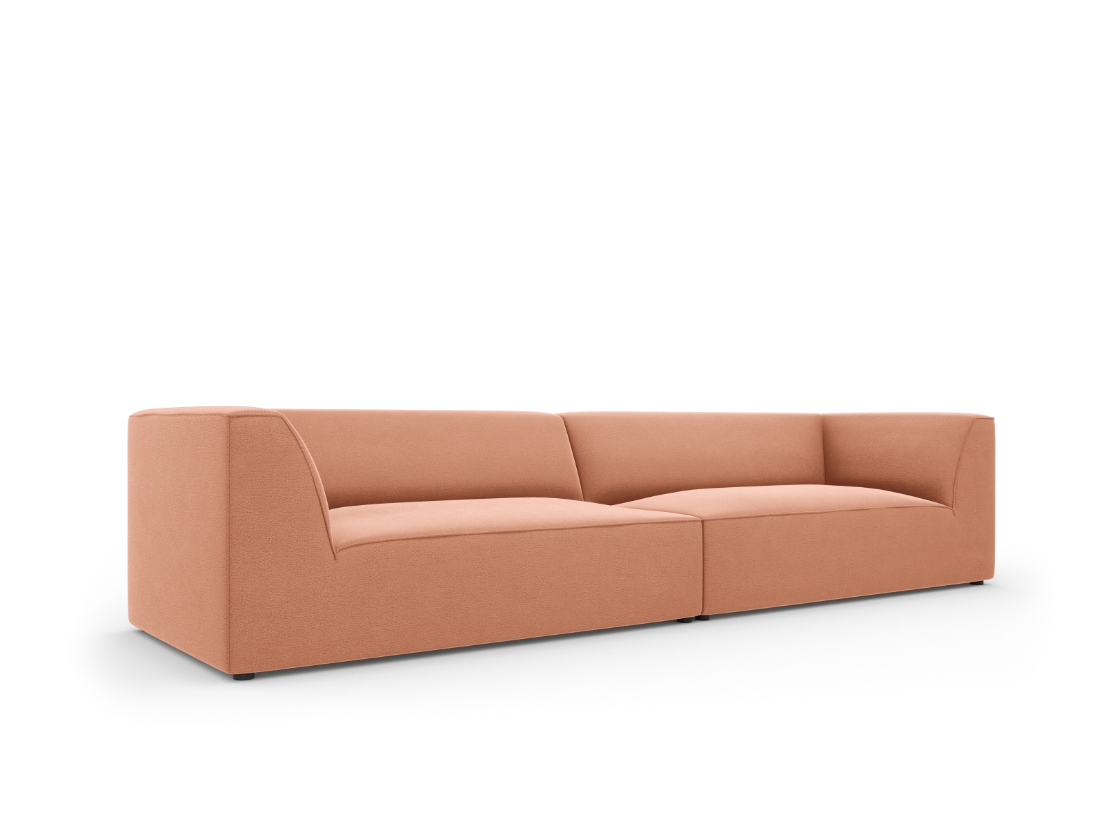 Velvet Sofa, "Ruby", 4 Seats, 302x93x69