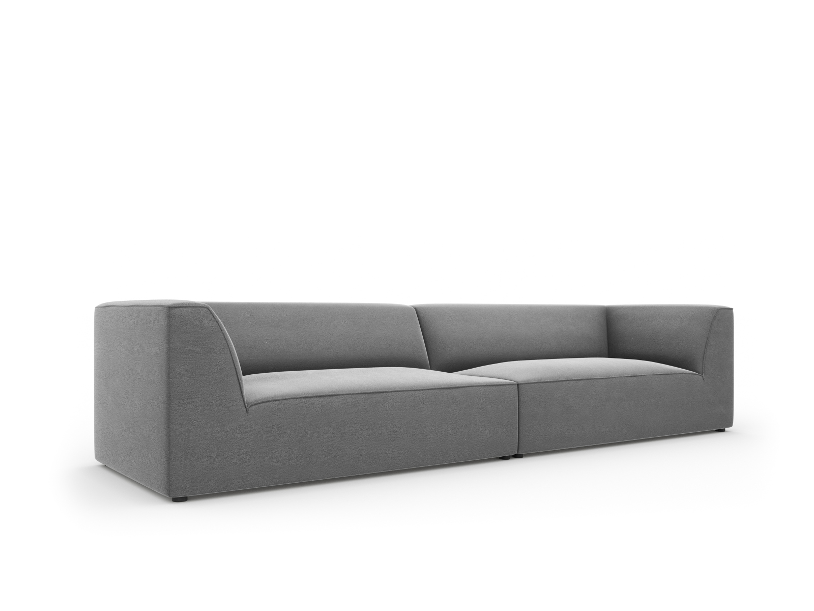 Velvet Sofa, "Ruby", 4 Seats, 302x93x69