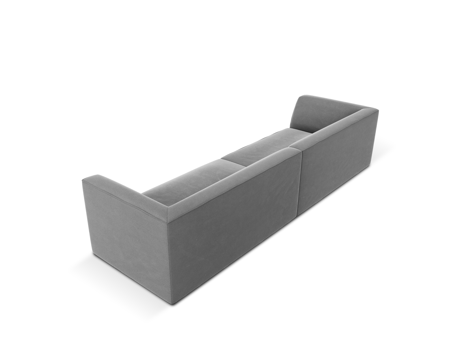 Velvet Sofa, "Ruby", 4 Seats, 302x93x69