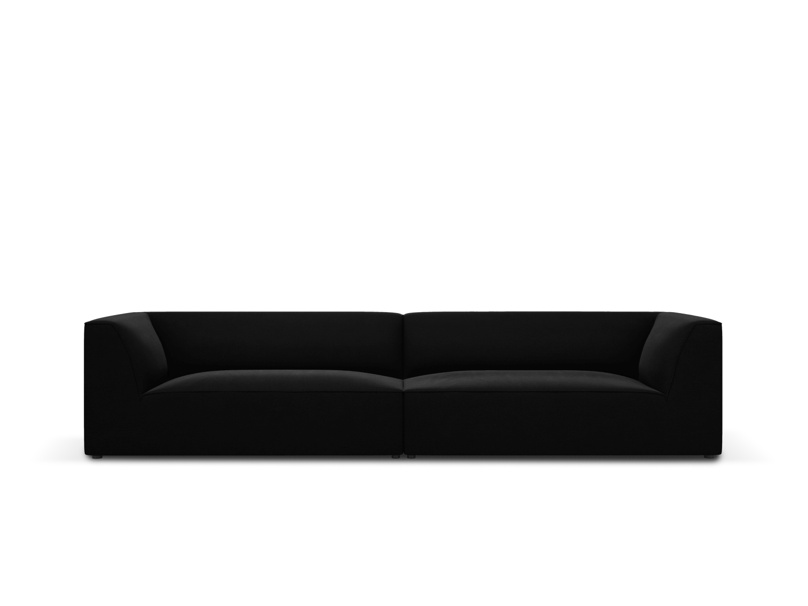 Velvet Sofa, "Ruby", 4 Seats, 302x93x69