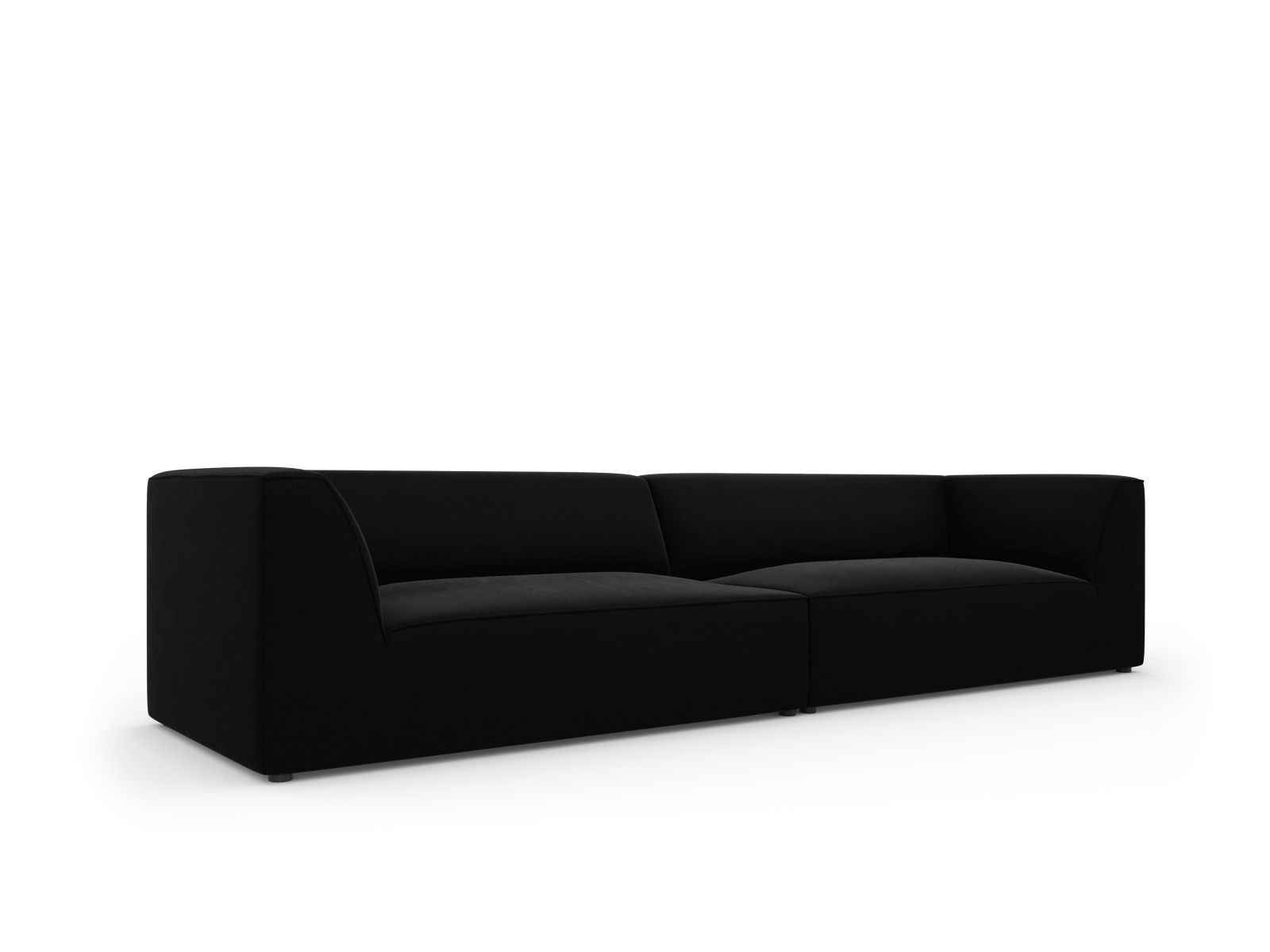 Velvet Sofa, "Ruby", 4 Seats, 302x93x69