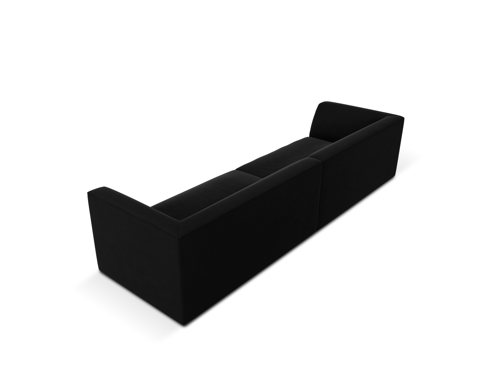 Velvet Sofa, "Ruby", 4 Seats, 302x93x69