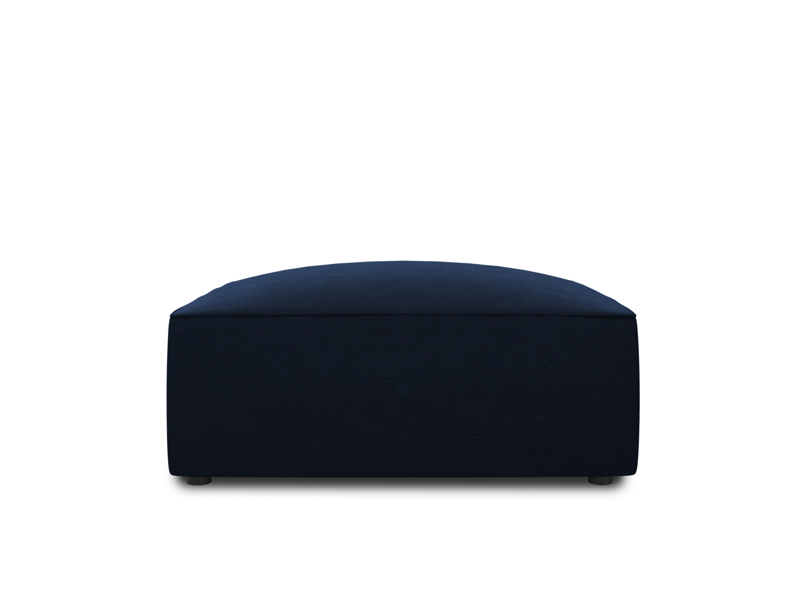 Velvet Pouf, "Ruby", 1 Seat, 93x93x40