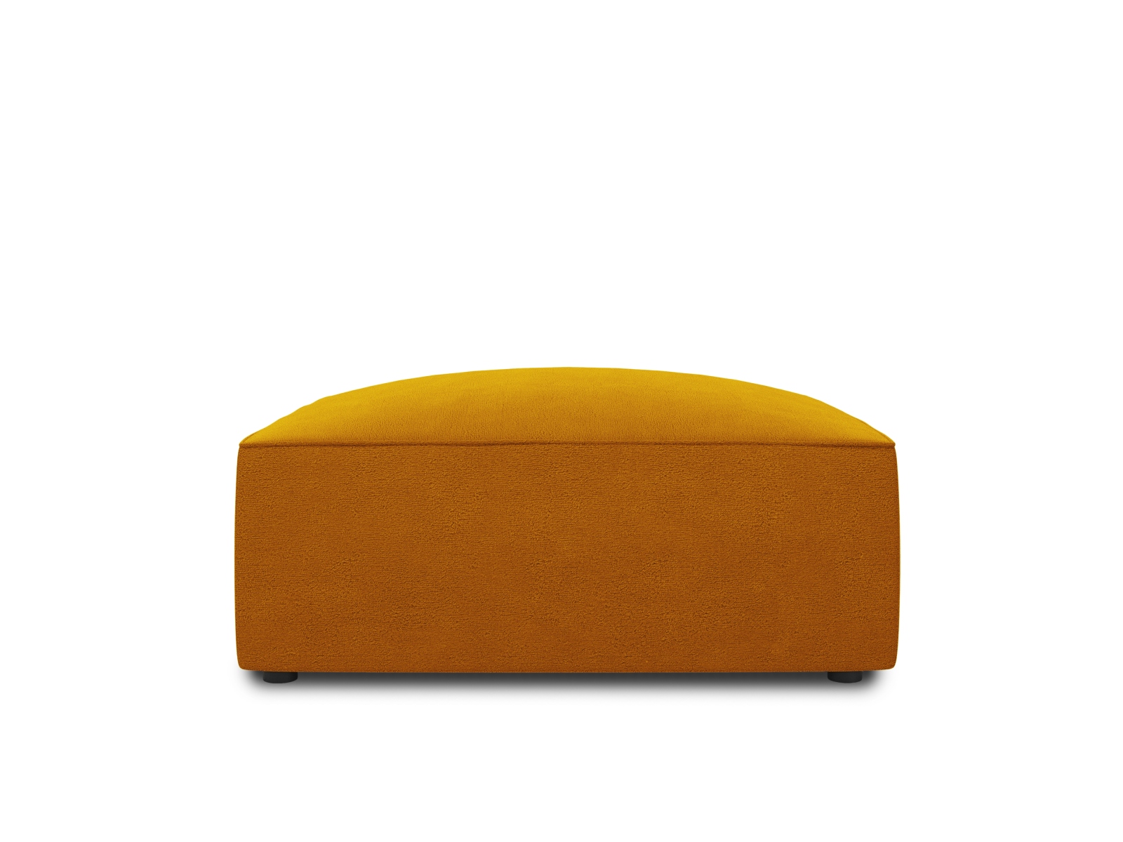 Velvet Pouf, "Ruby", 1 Seat, 93x93x40