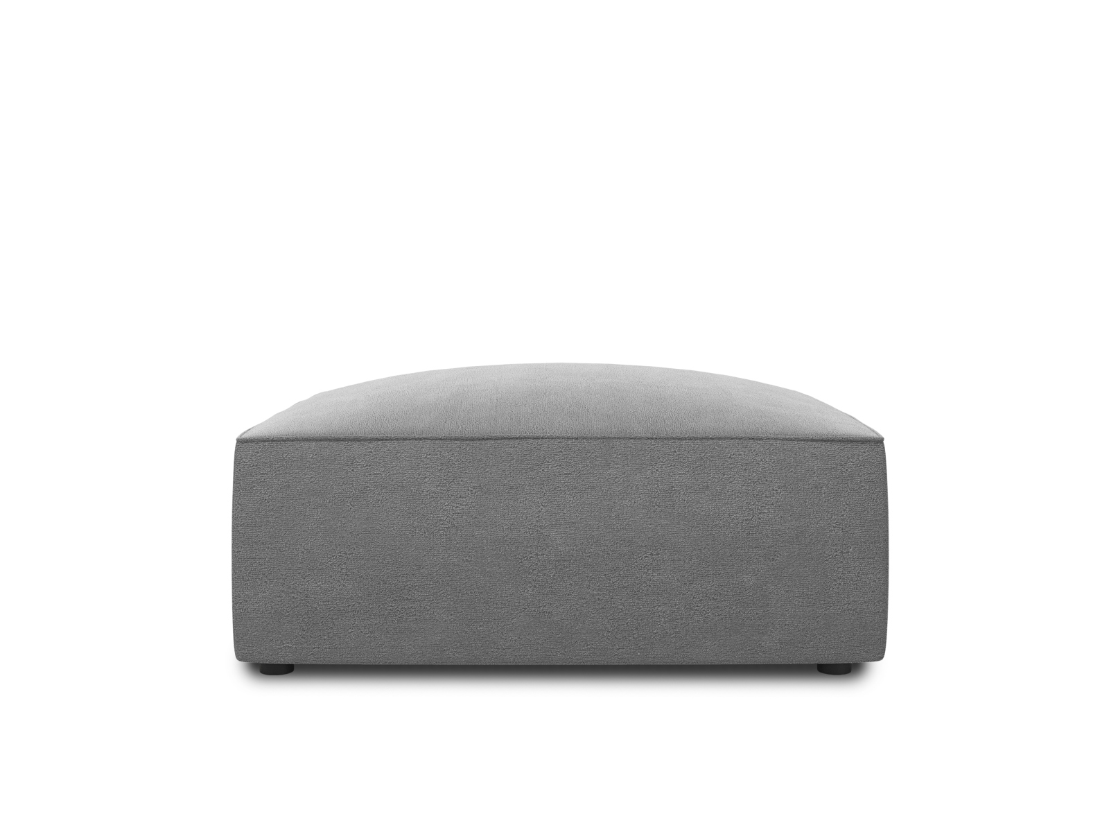 Velvet Pouf, "Ruby", 1 Seat, 93x93x40