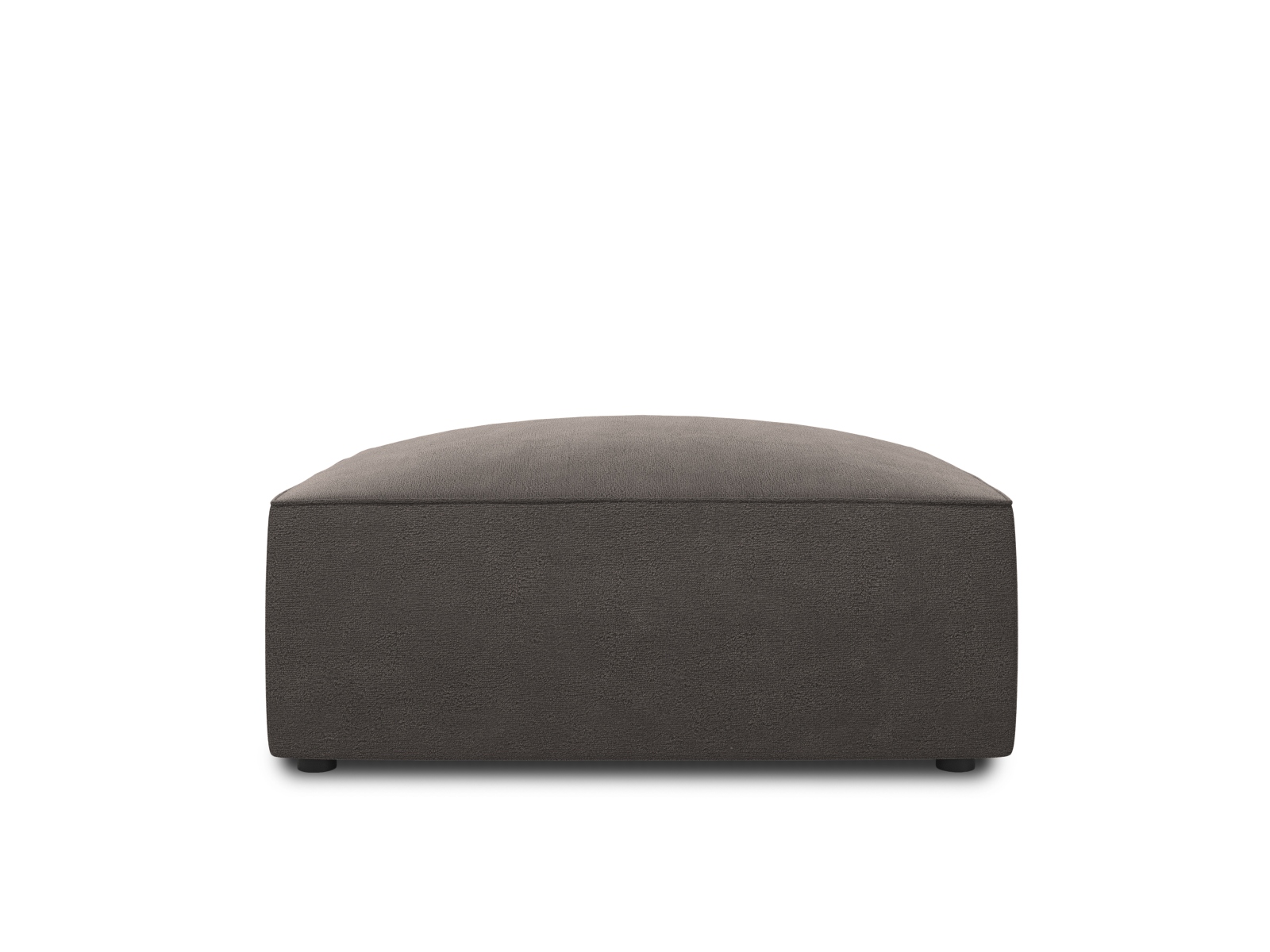 Velvet Pouf, "Ruby", 1 Seat, 93x93x40