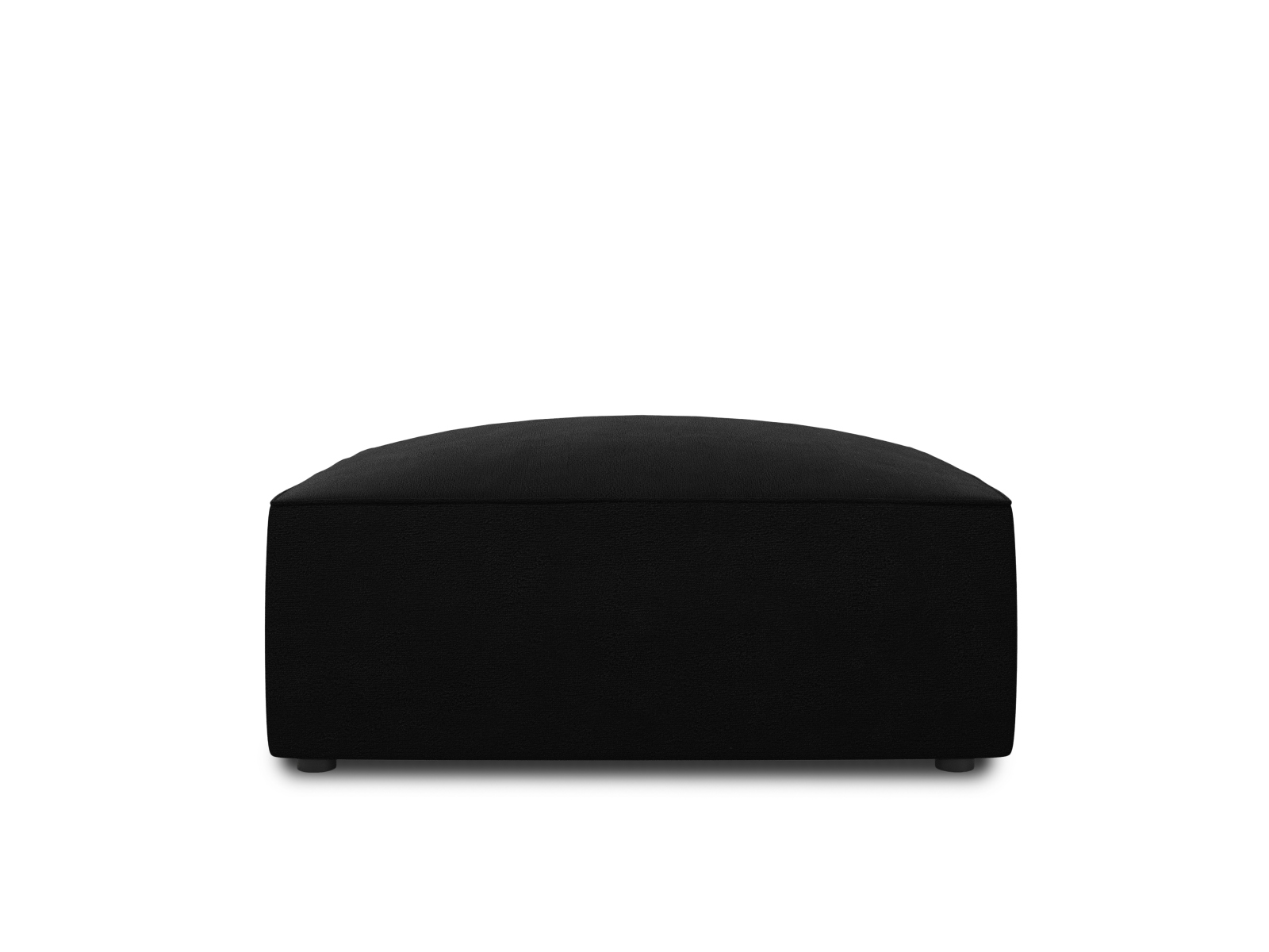Velvet Pouf, "Ruby", 1 Seat, 93x93x40
