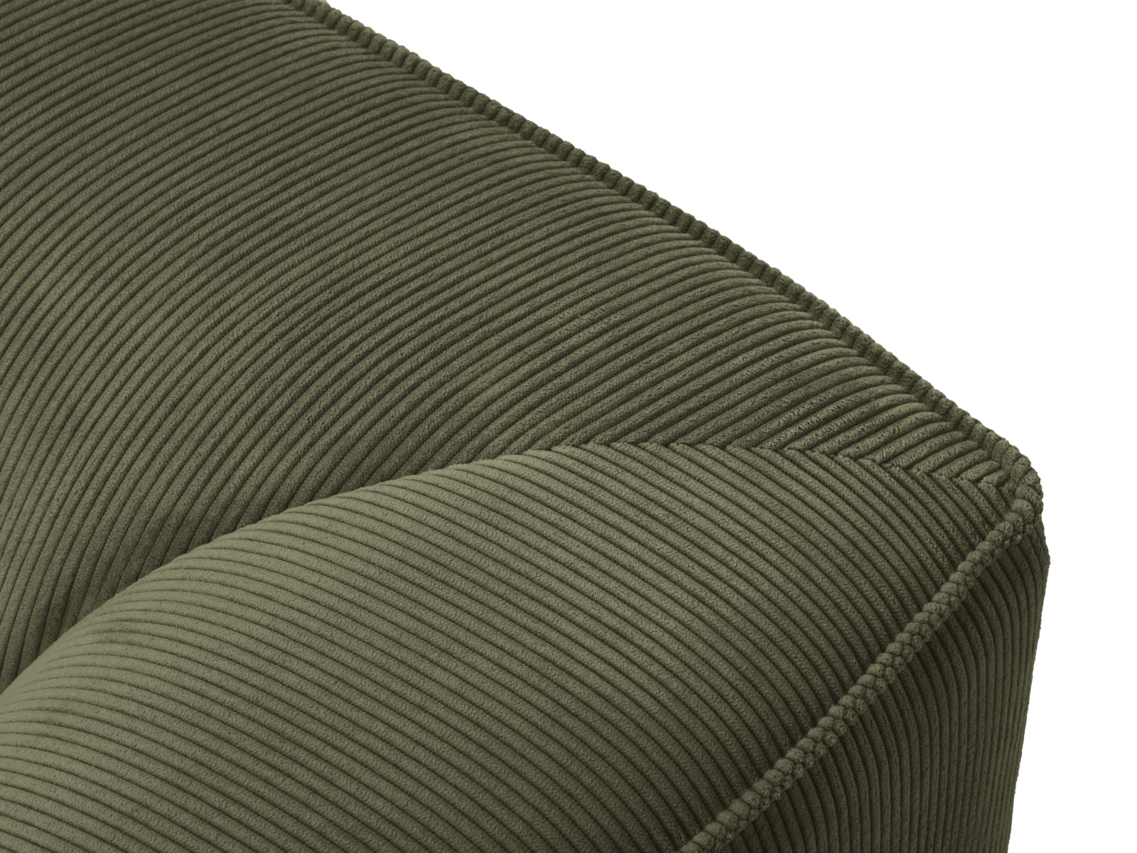 Panoramic Right Corner Sofa, "Ruby", 7 Seats, 366x273x69