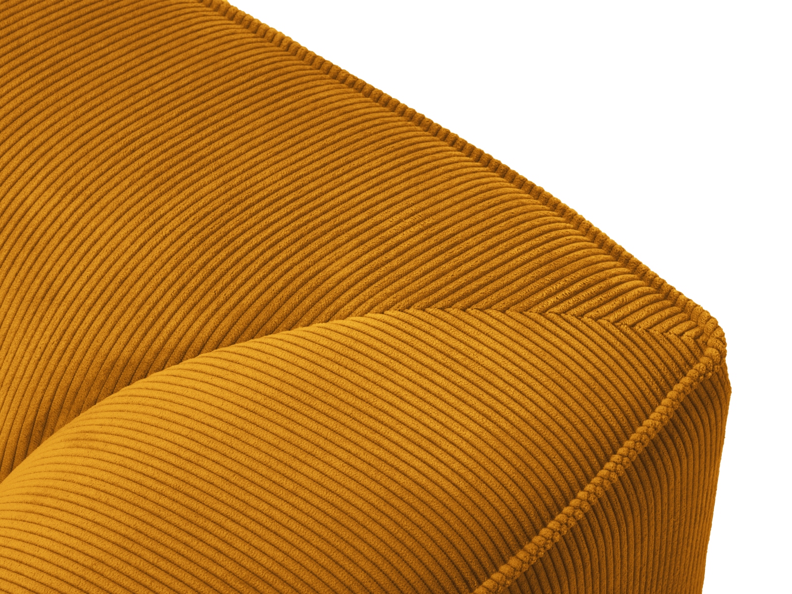 Panoramic Right Corner Sofa, "Ruby", 7 Seats, 366x273x69