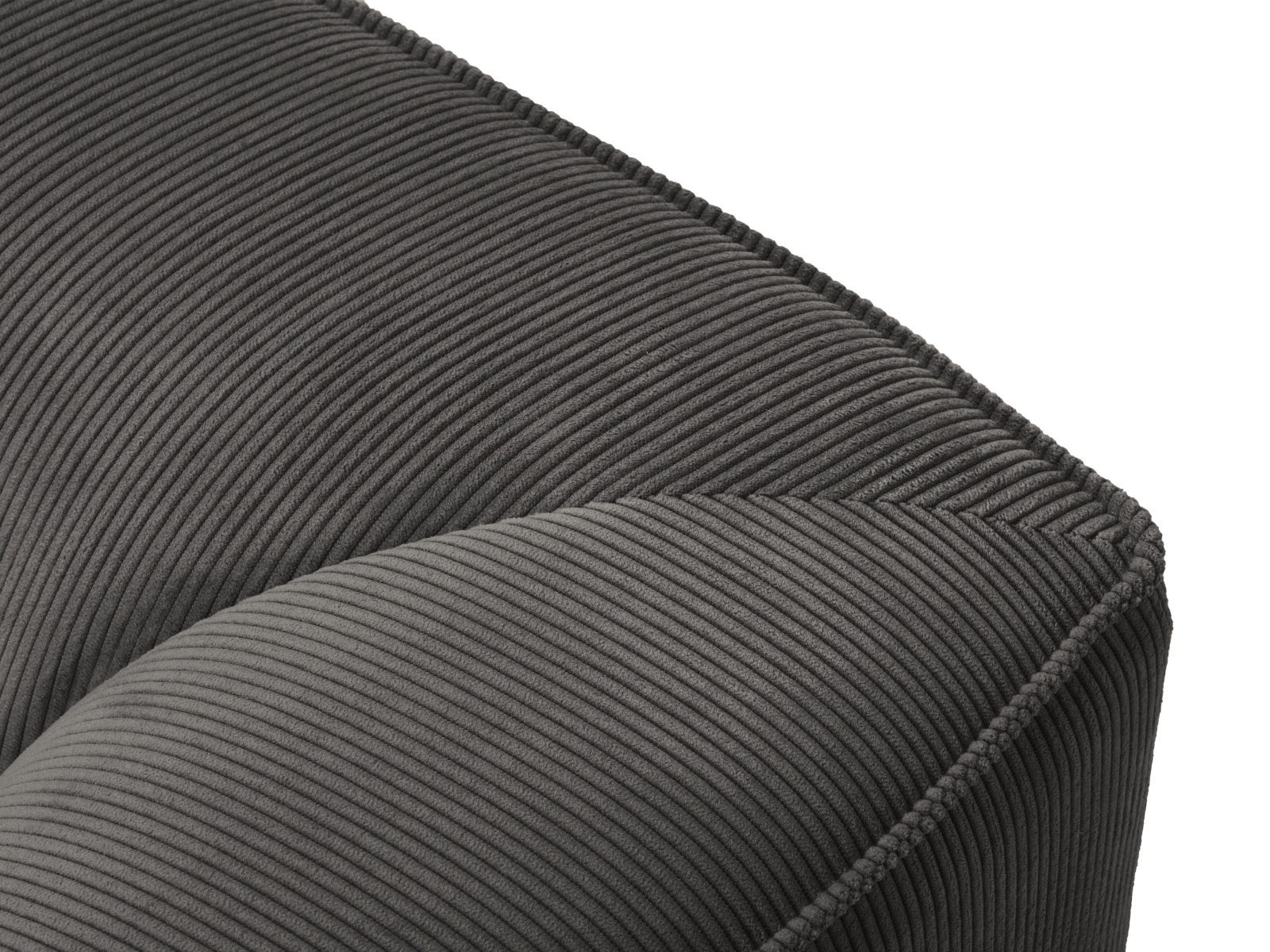 Panoramic Right Corner Sofa, "Ruby", 7 Seats, 366x273x69