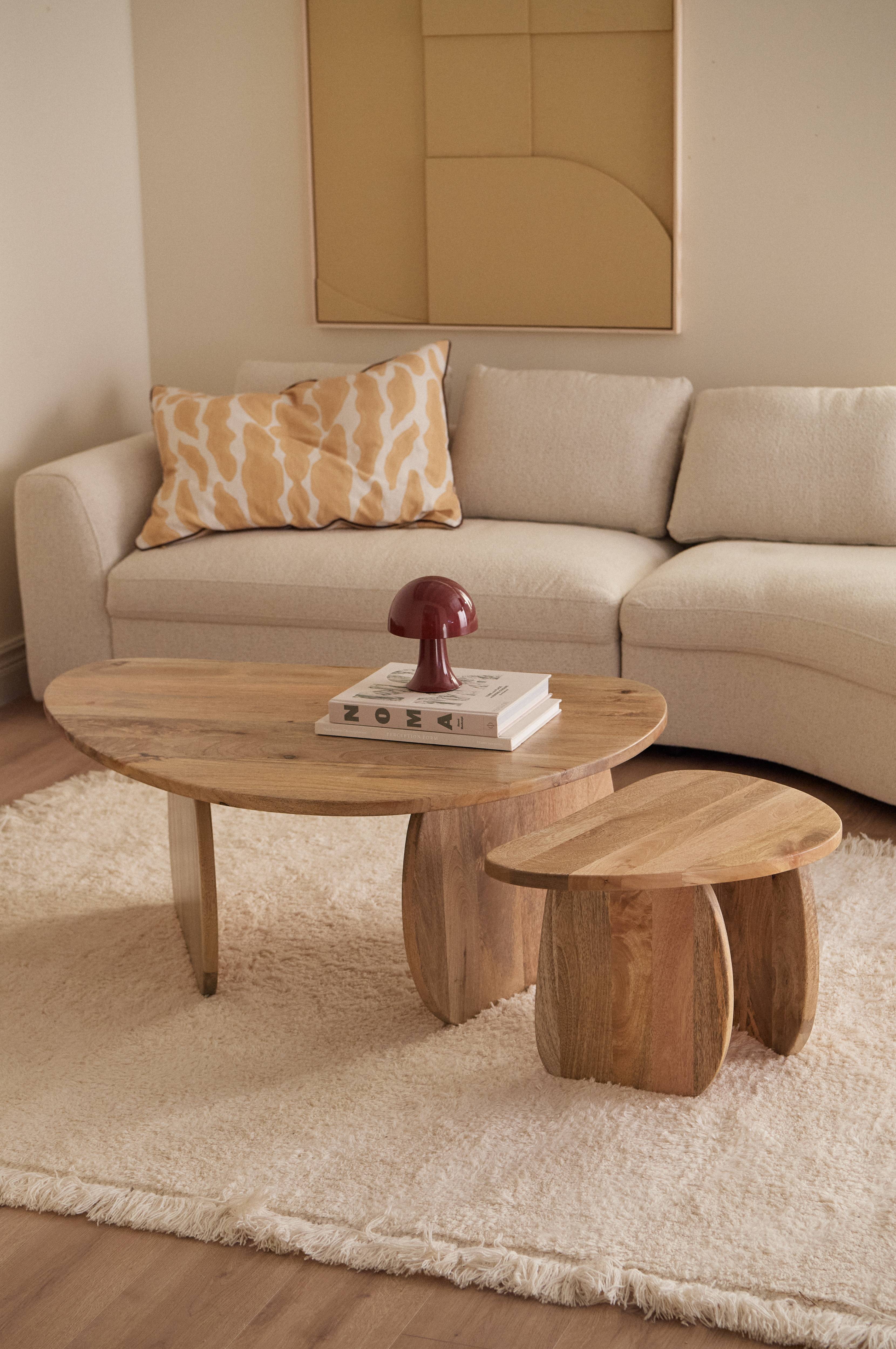 Salongbord Mushroom sett med 2 stk