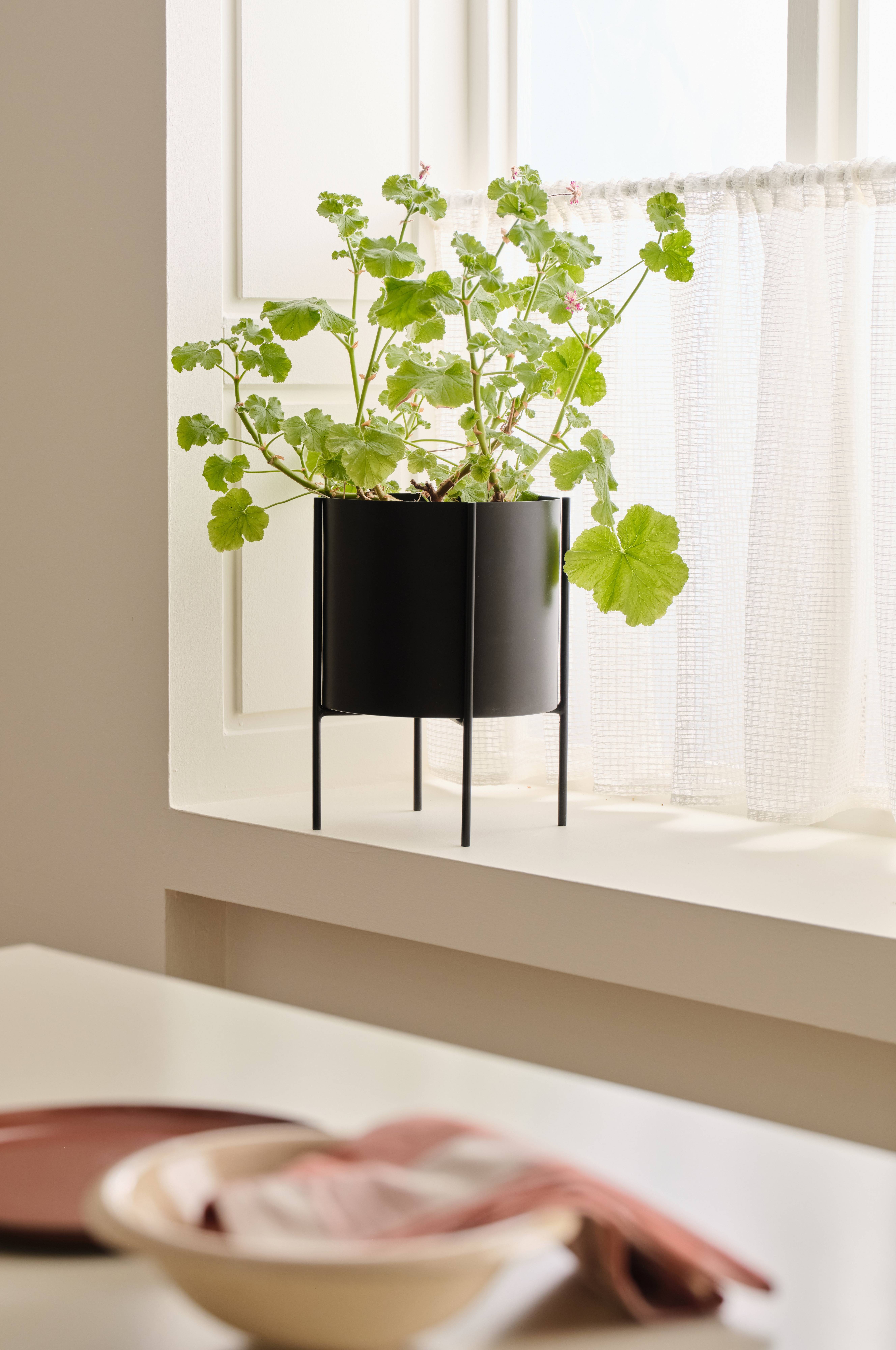 Plantepotte Milton med vendbart stativ