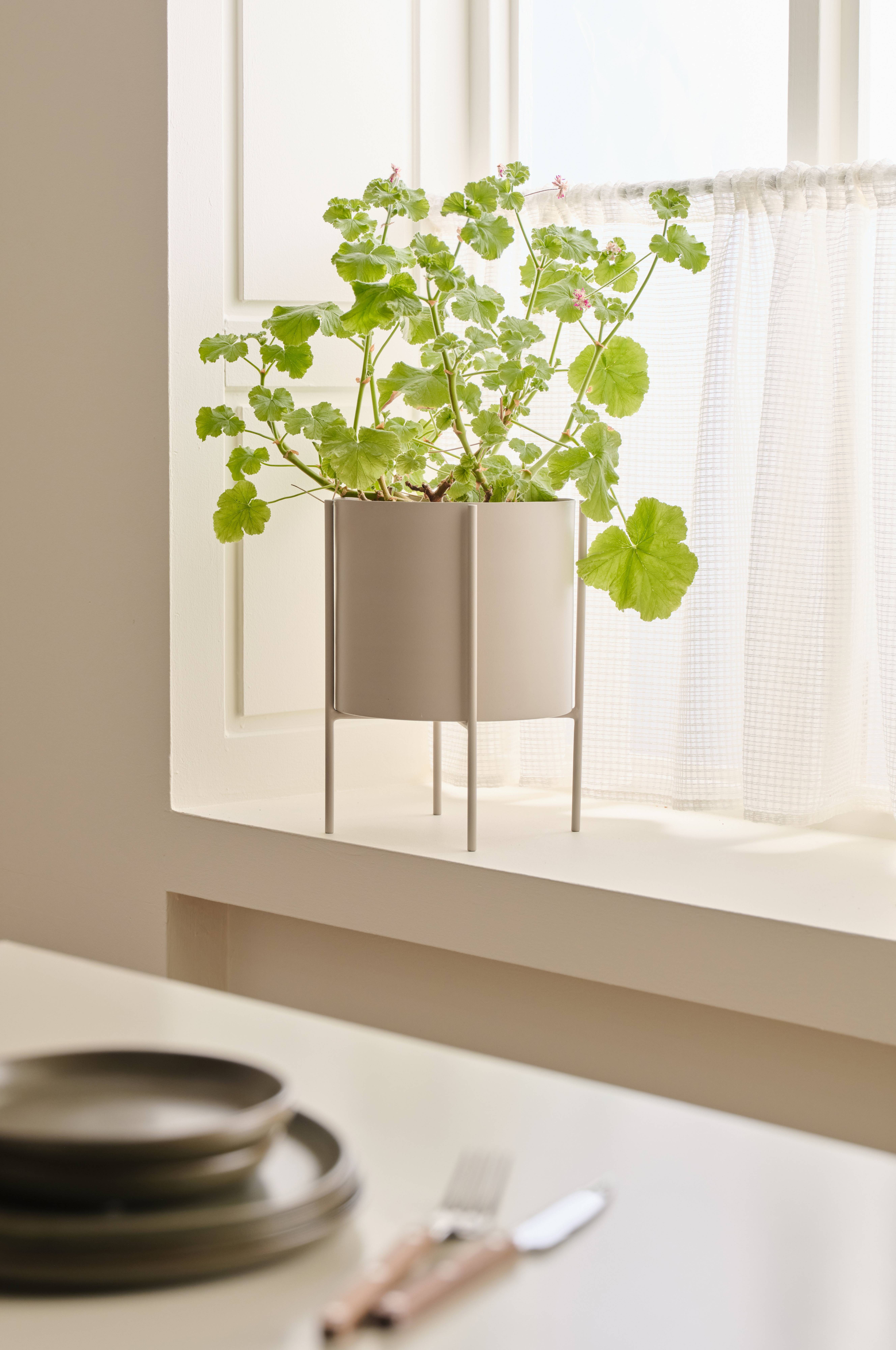Plantepotte Milton med vendbart stativ
