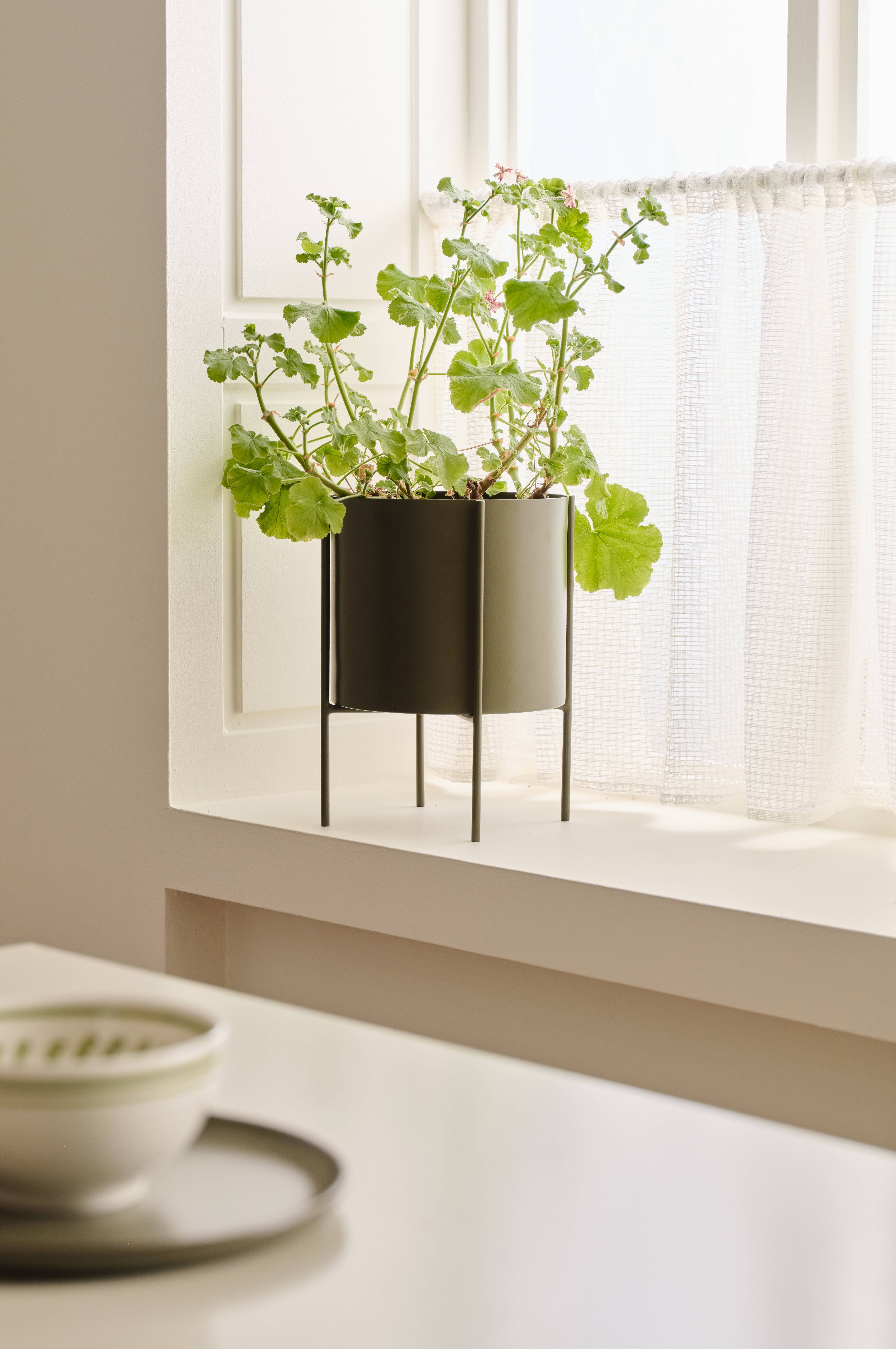 Plantepotte Milton med vendbart stativ