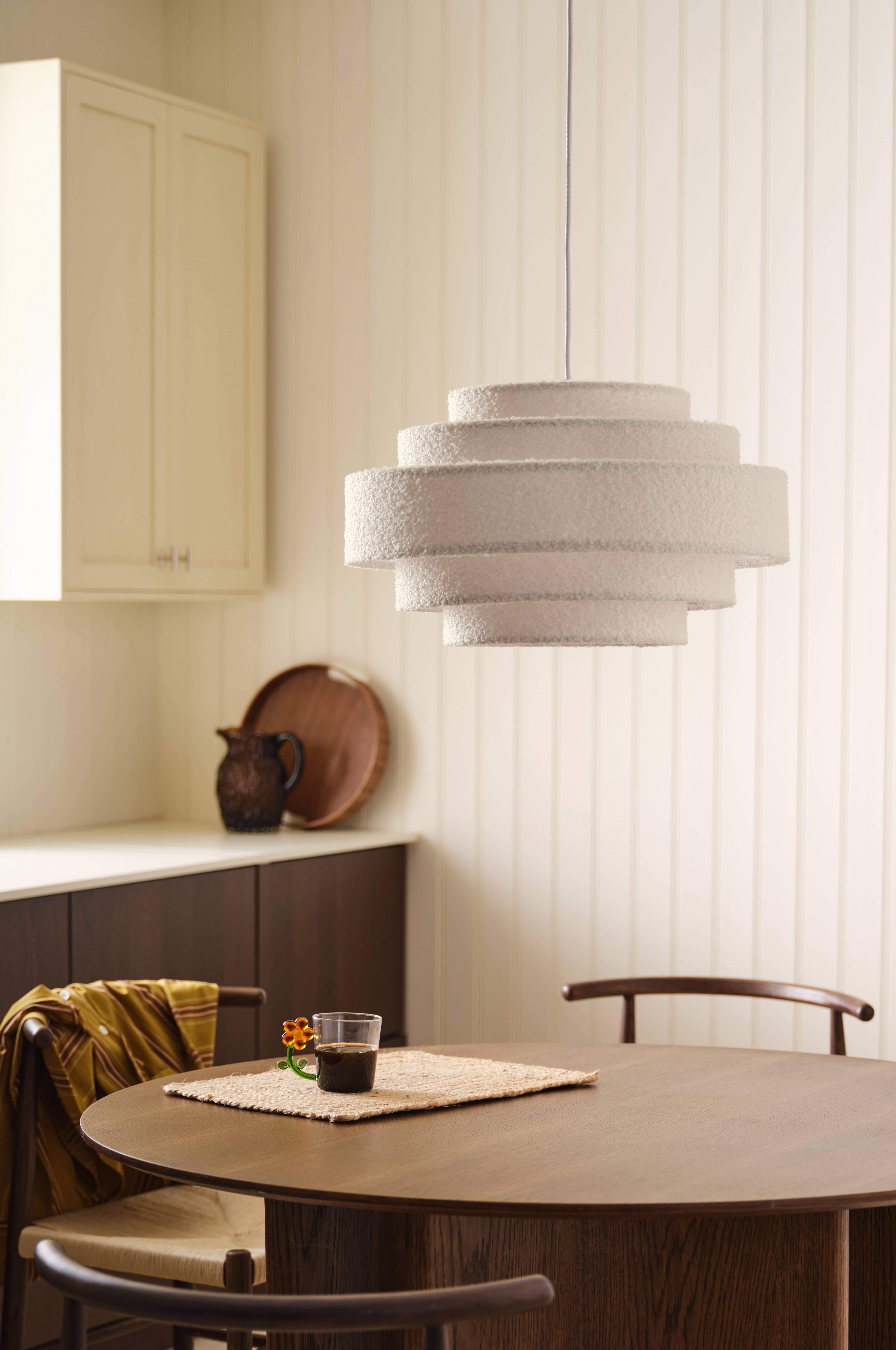 Taklampe Miguel Bouclé