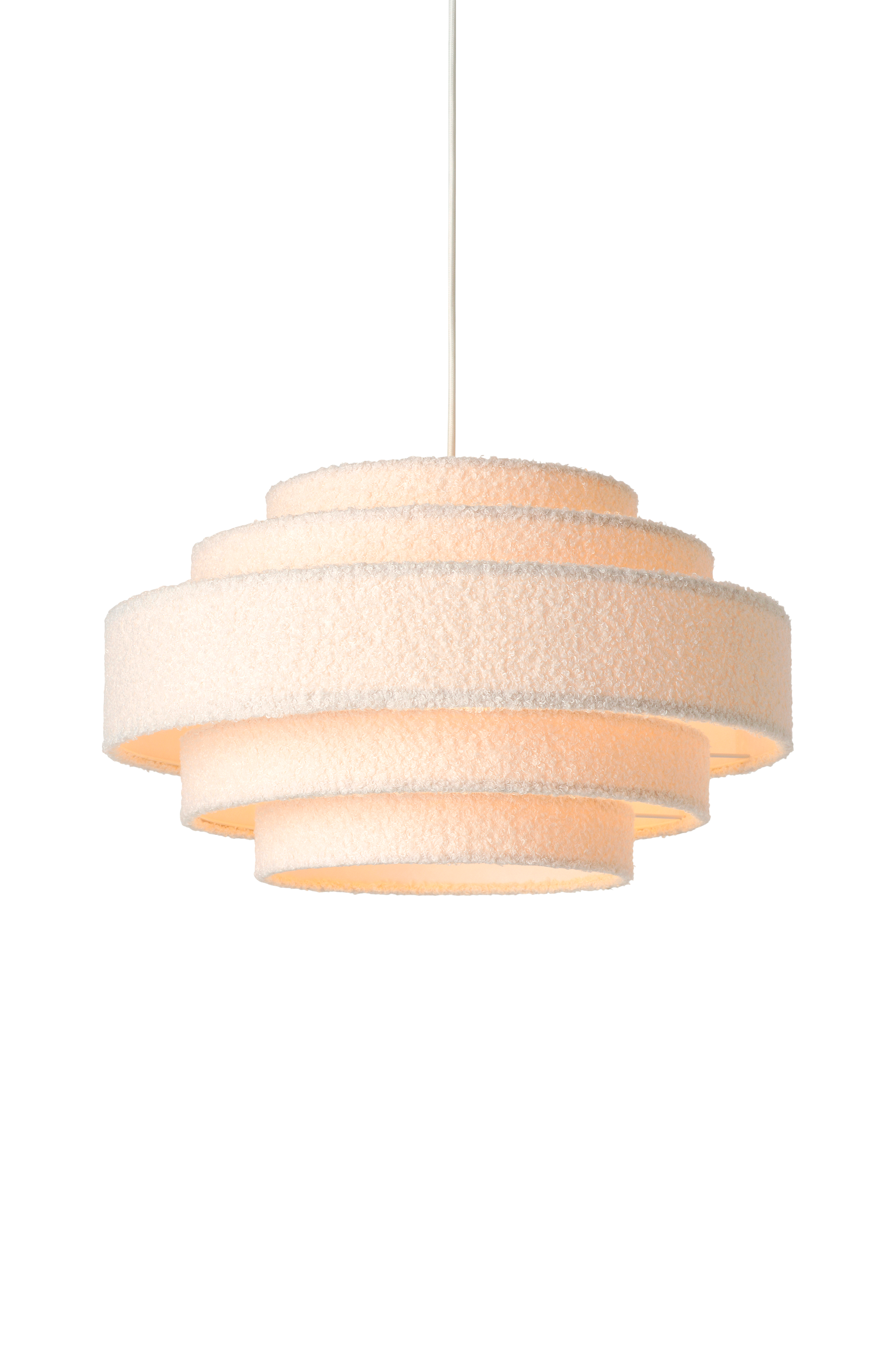 Taklampe Miguel Bouclé