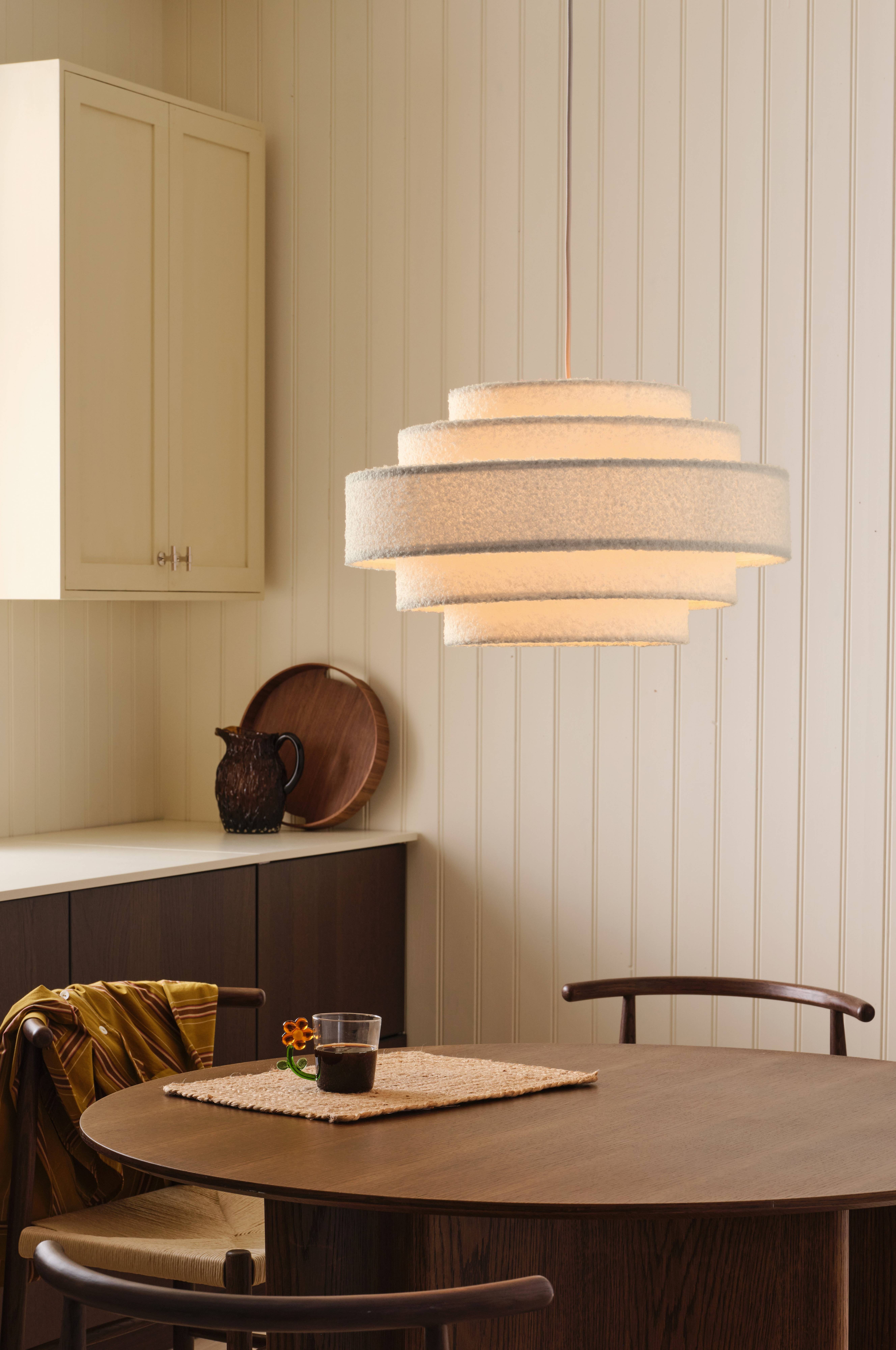 Taklampe Miguel Bouclé