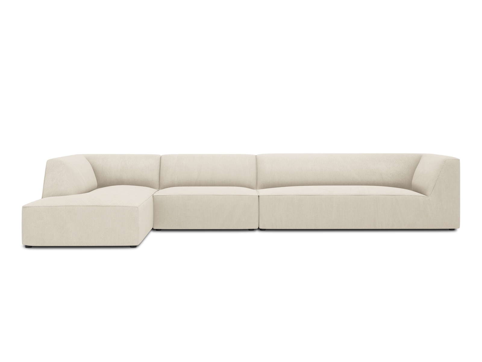 Modular Left Corner Sofa, "Ruby", 5 Seats, 366x180x69
