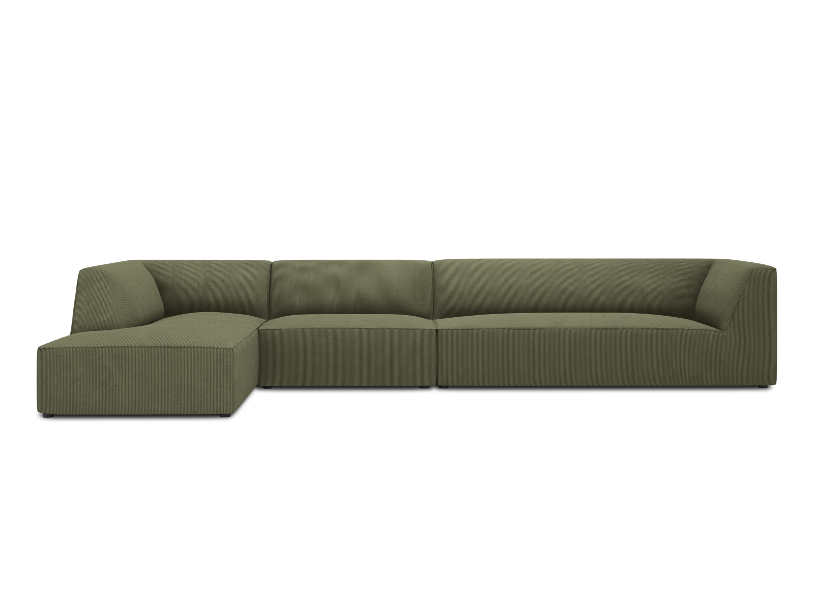 Modular Left Corner Sofa, "Ruby", 5 Seats, 366x180x69
