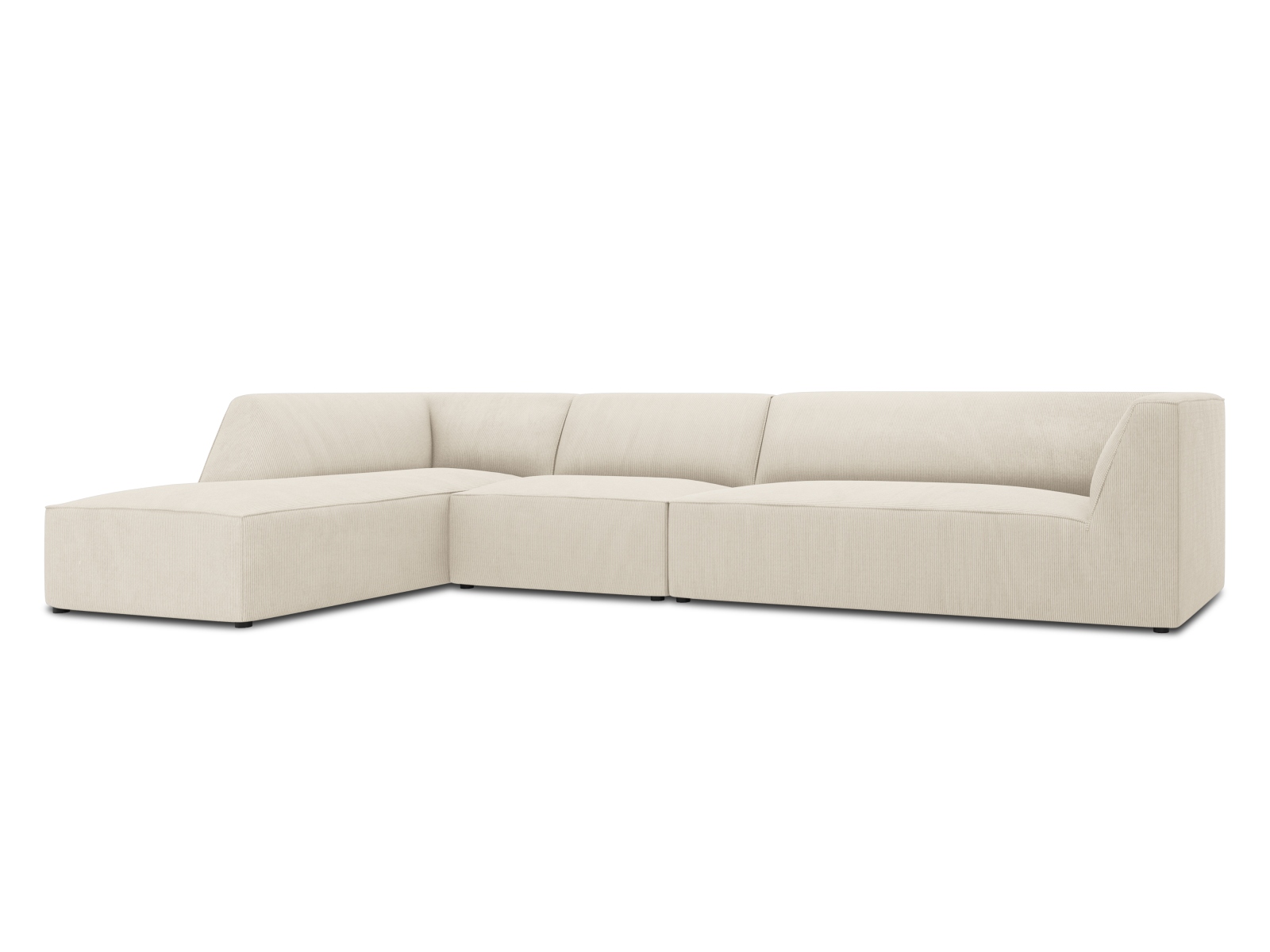 Modular Left Corner Sofa, "Ruby", 5 Seats, 366x180x69
