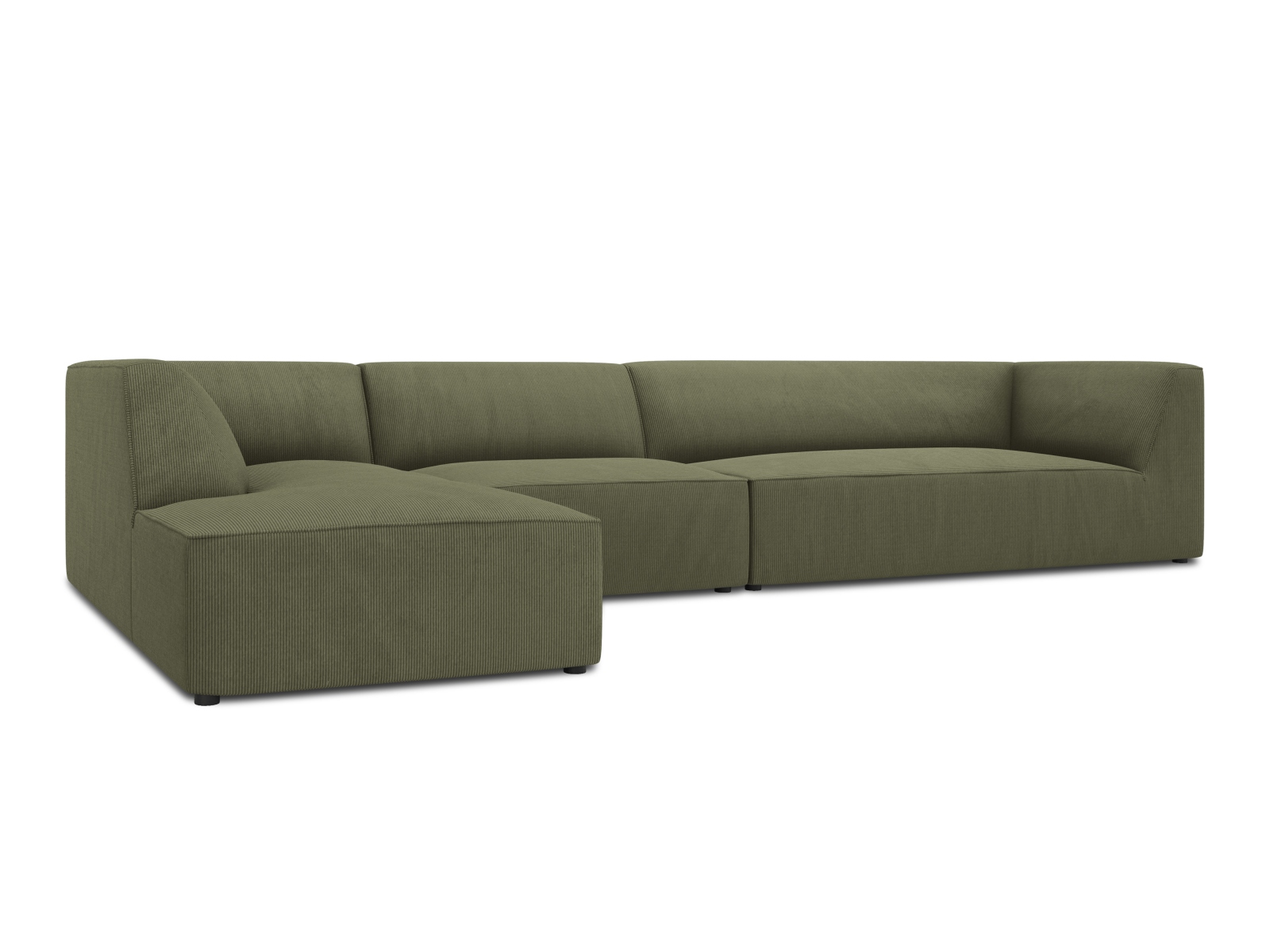 Modular Left Corner Sofa, "Ruby", 5 Seats, 366x180x69