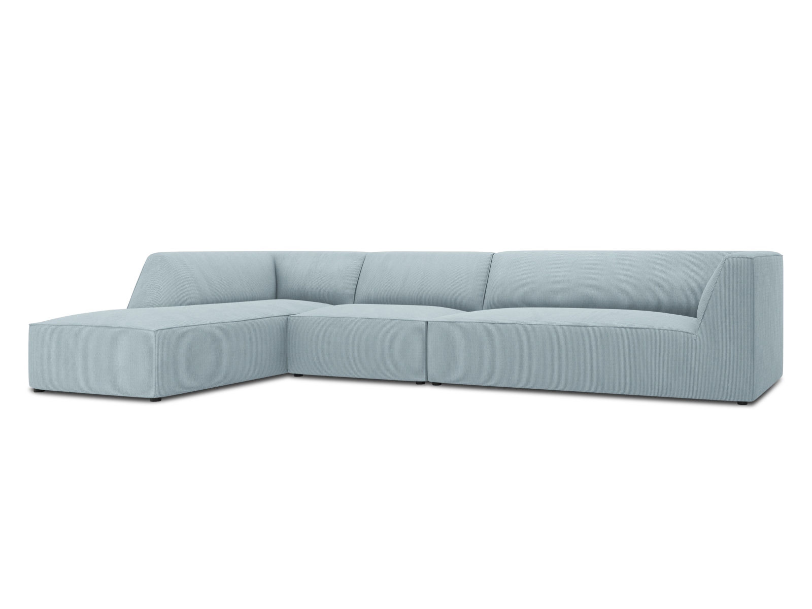 Modular Left Corner Sofa, "Ruby", 5 Seats, 366x180x69