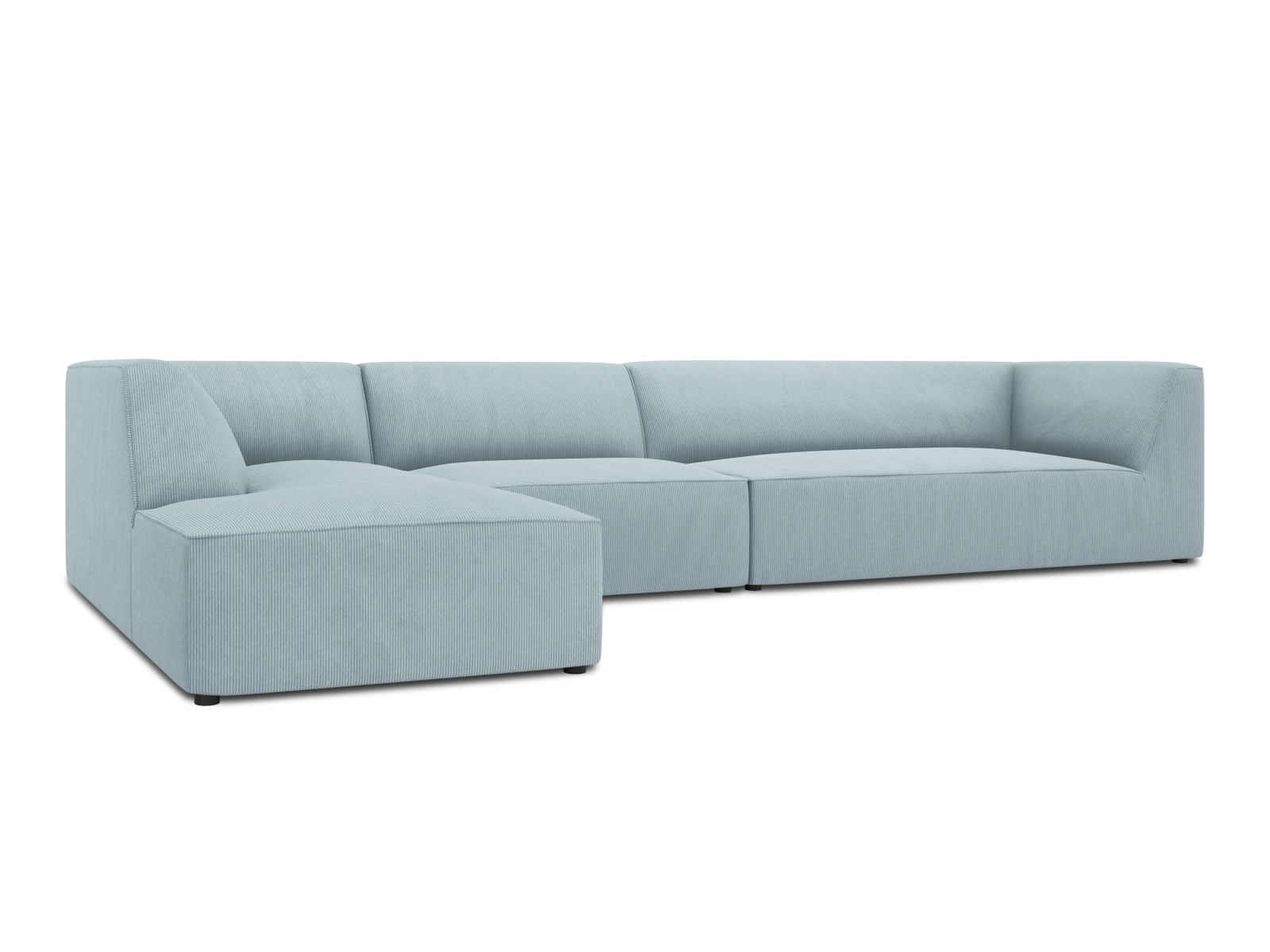 Modular Left Corner Sofa, "Ruby", 5 Seats, 366x180x69