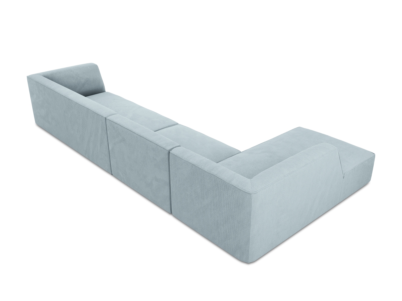 Modular Left Corner Sofa, "Ruby", 5 Seats, 366x180x69