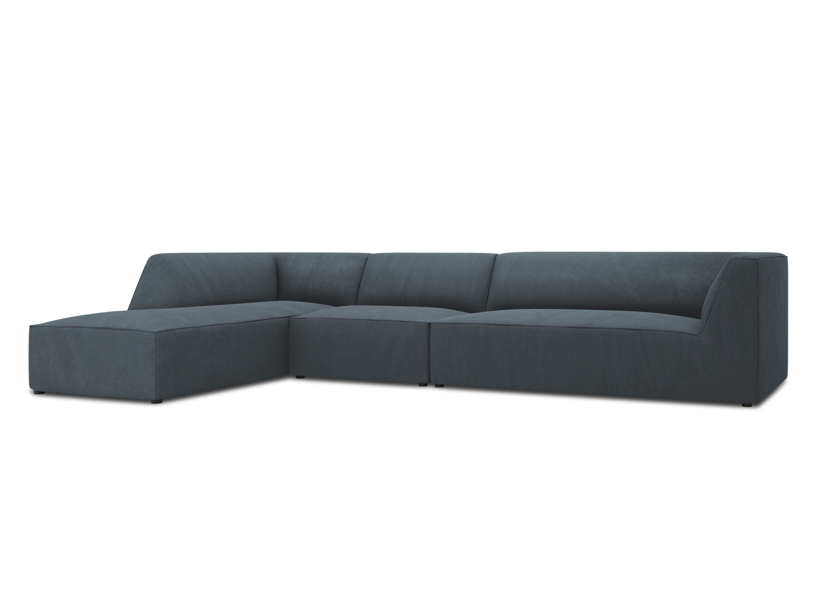 Modular Left Corner Sofa, "Ruby", 5 Seats, 366x180x69