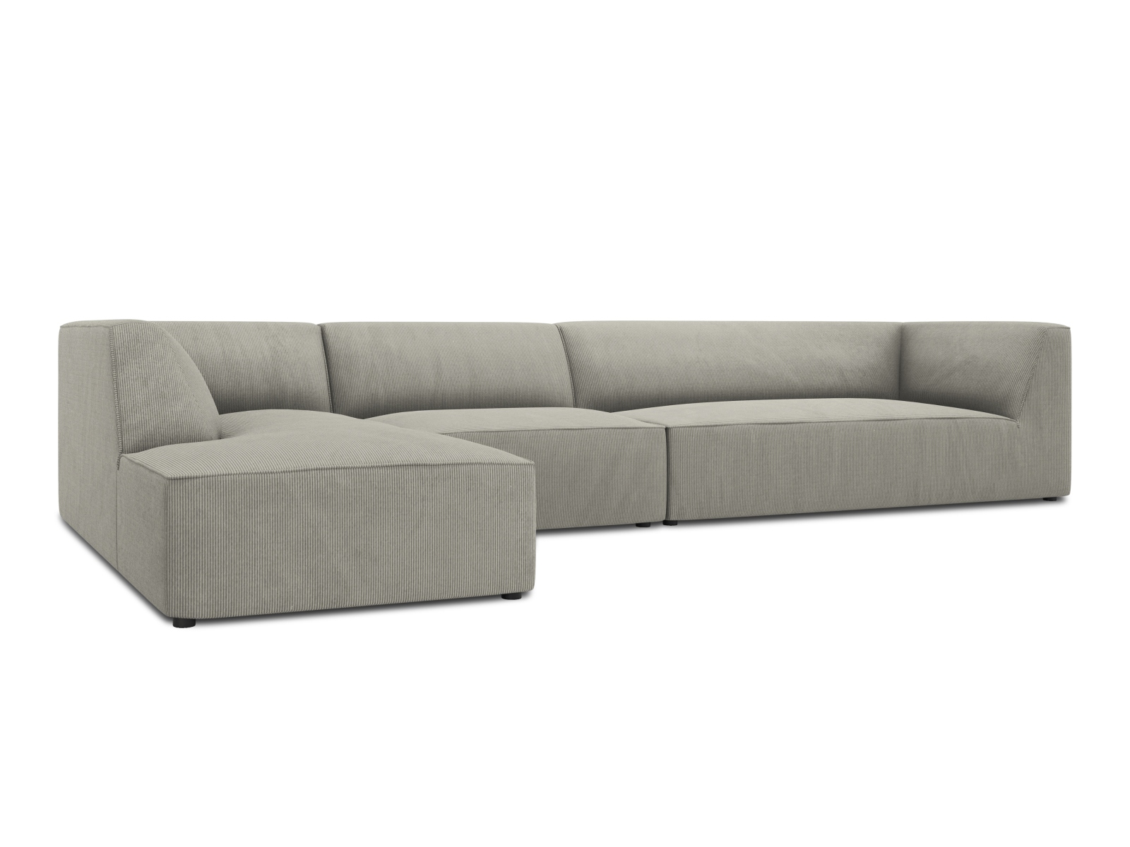 Modular Left Corner Sofa, "Ruby", 5 Seats, 366x180x69